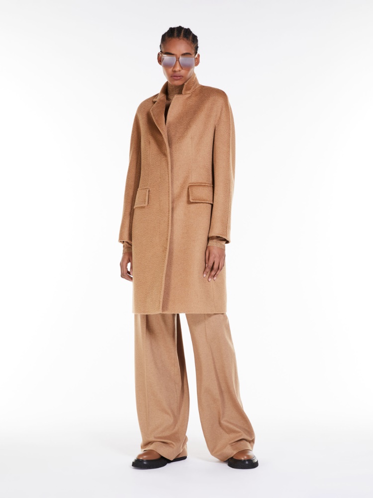 Camel colour robe coat