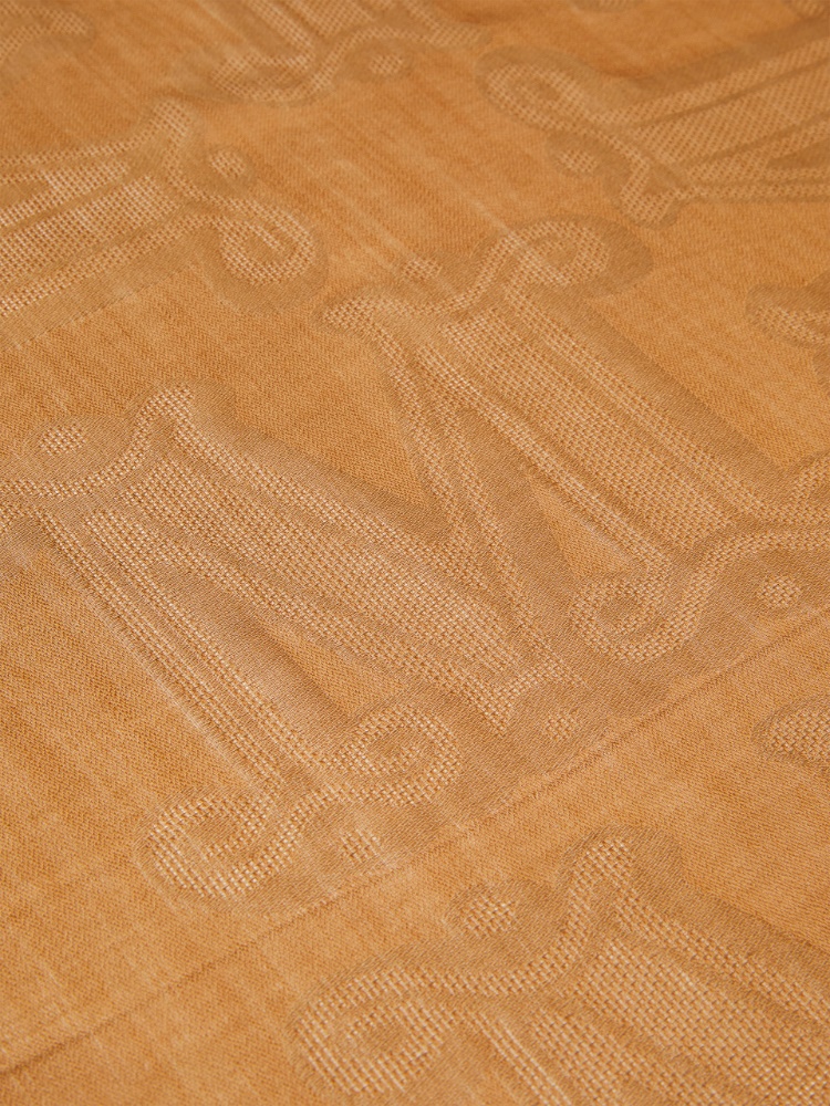 Modal and wool-blend shawl