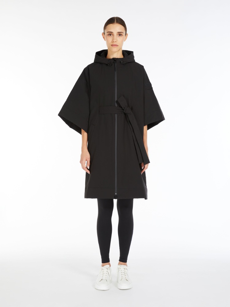 Technical canvas cape