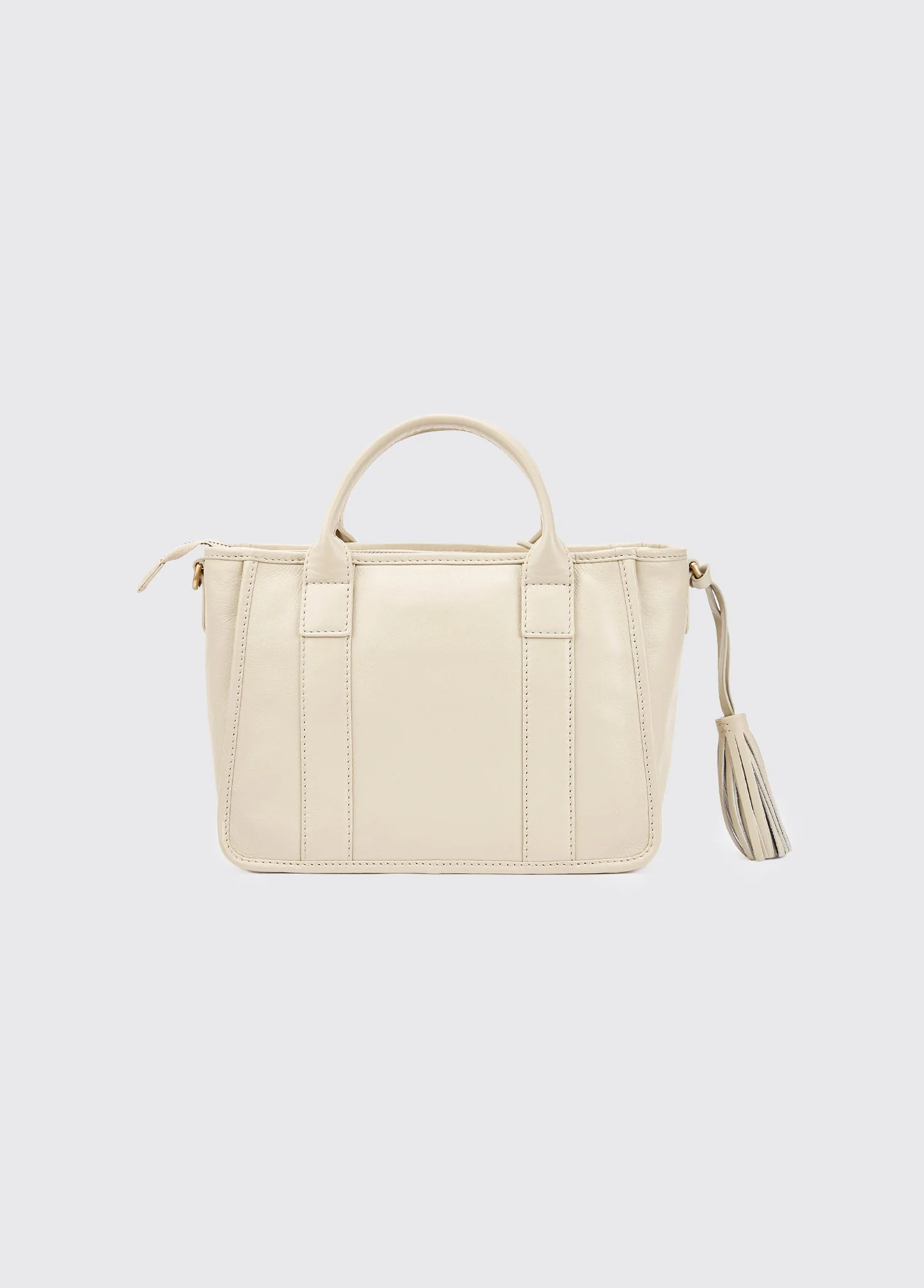 Ramelton Medium size leather handbag - Oyster