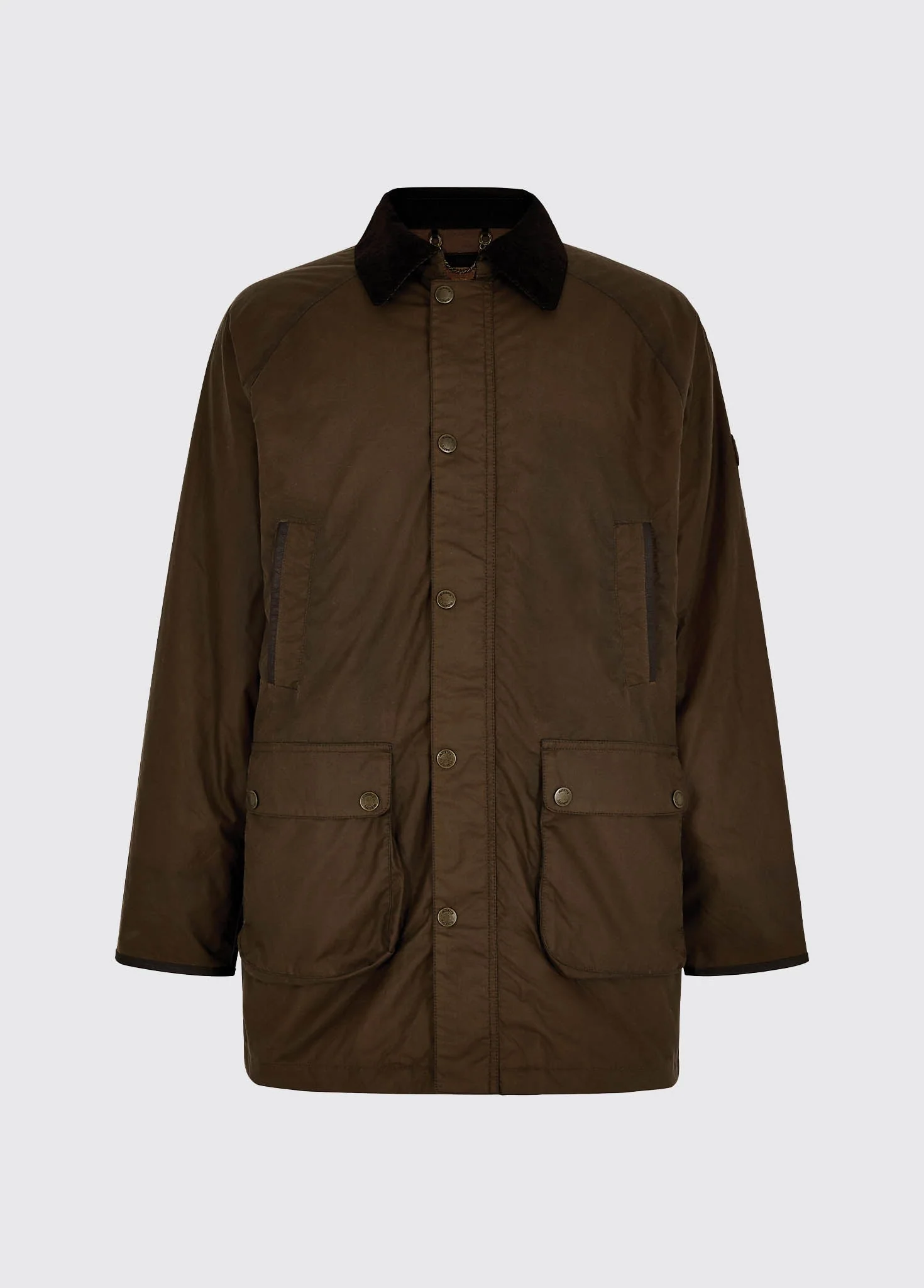 Brunswick Mens Waxed Cotton Jacket - Ginger