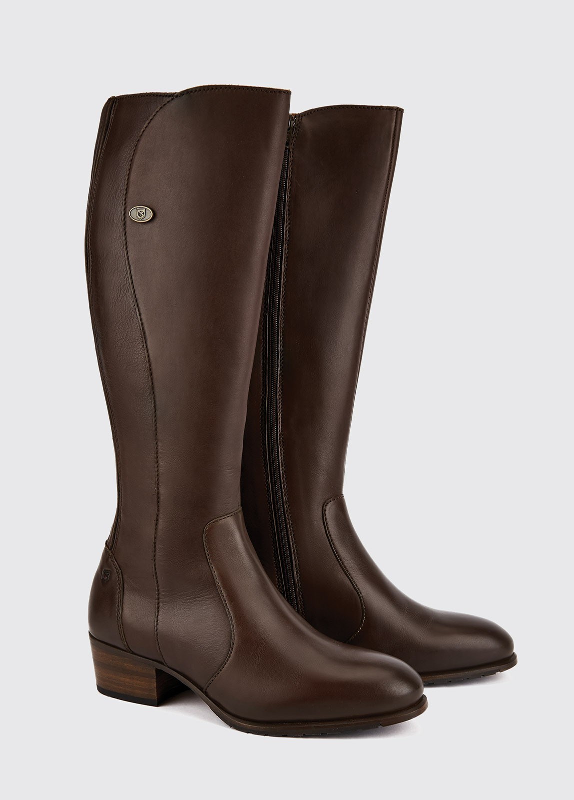 Dubarry Downpatrick Women's Knee High Boots Chocolate