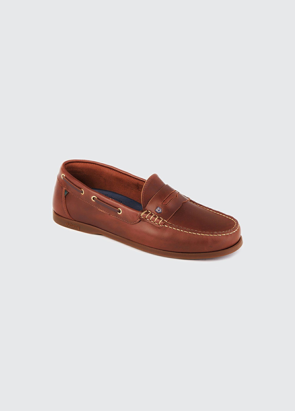 Dubarry Spinnaker Moccasin Men's Boat Shoes Brown