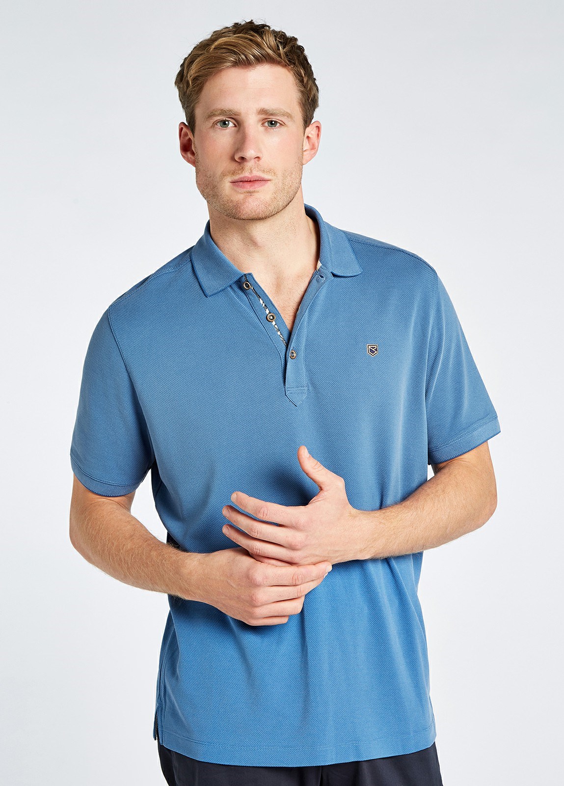 Dubarry Ormsby Men's Polo Shirts Blue