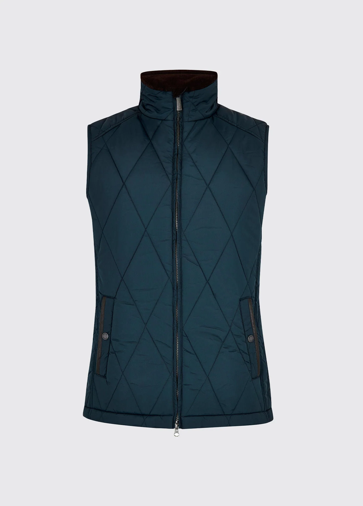 Colamber Men's Quilted Vest - Navy