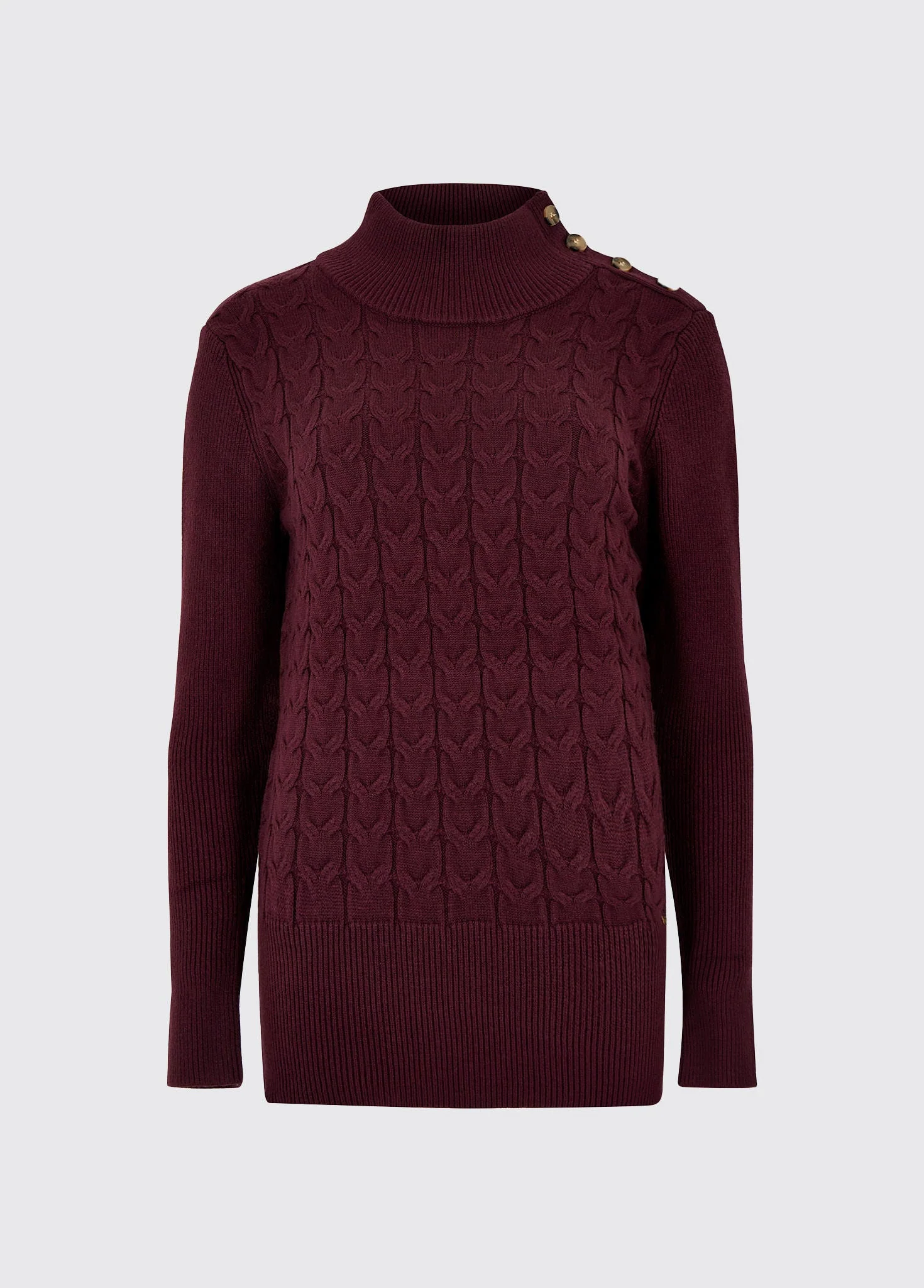 Claremont Women's Sweater - Ox Blood