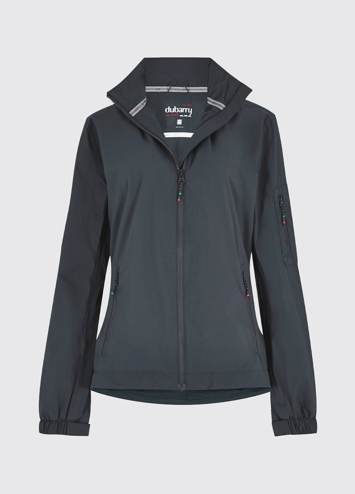 Dubarry Livorno Fleece-lined Crew Women's Jackets Deep Grey