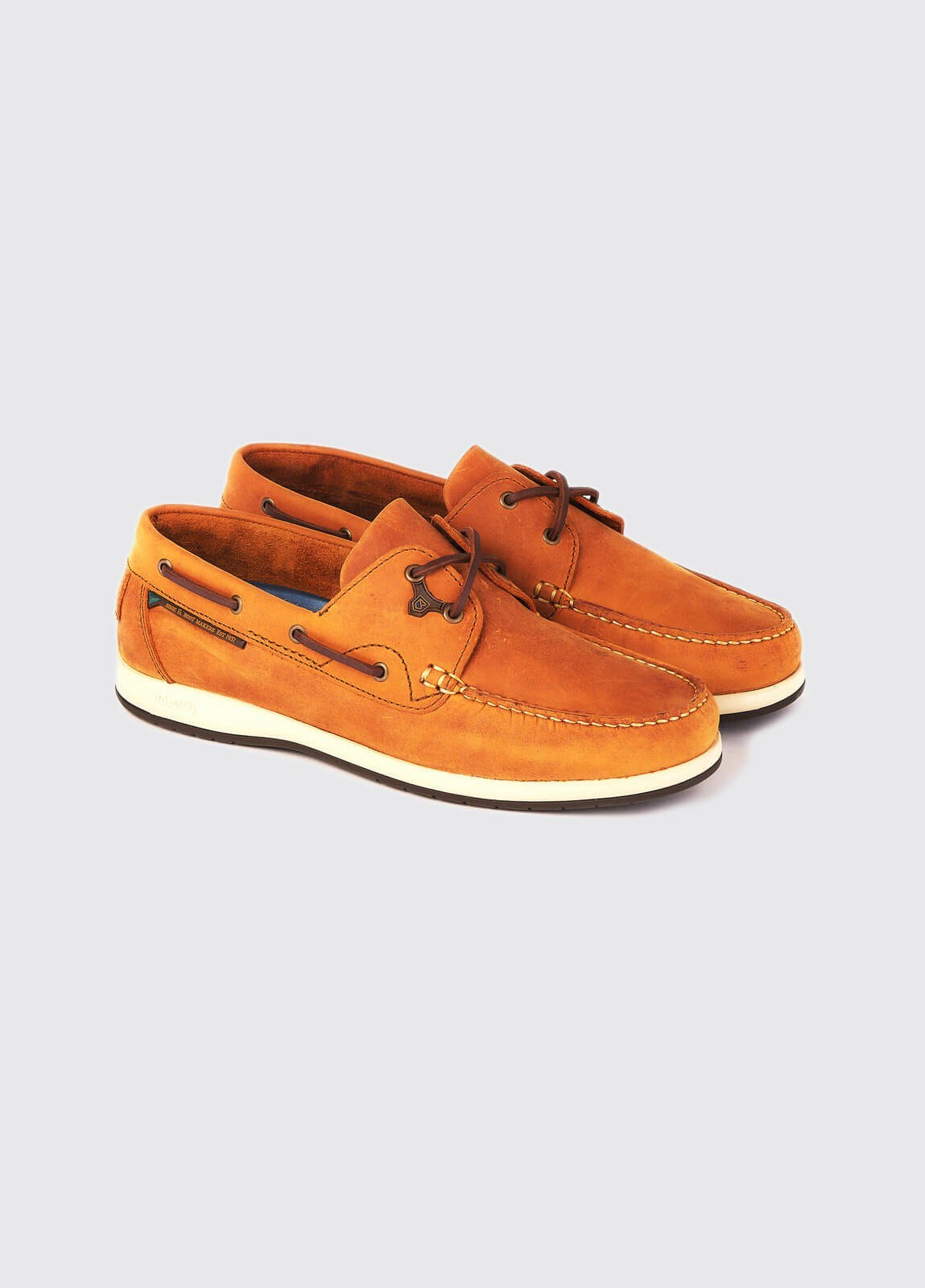 Dubarry Sailmaker X LT Men's Boat Shoes Orange