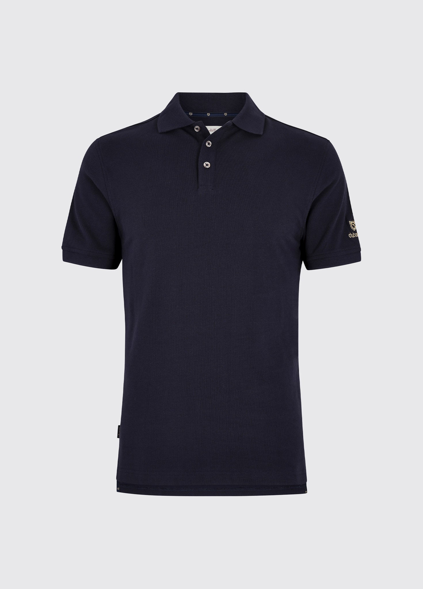 Jennings Men's cotton pique polo- Navy