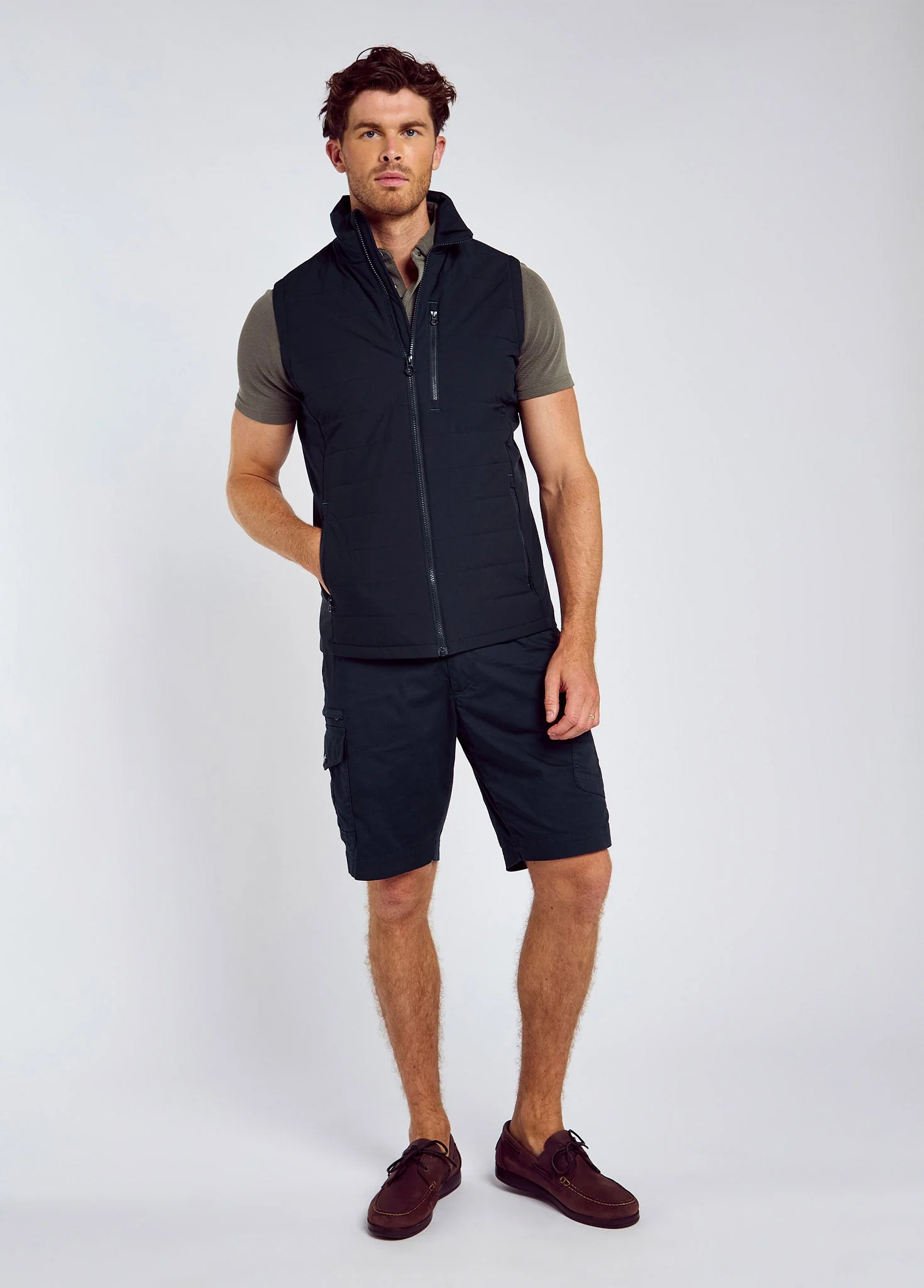 Baltic Men's Lightweight Vest - Navy