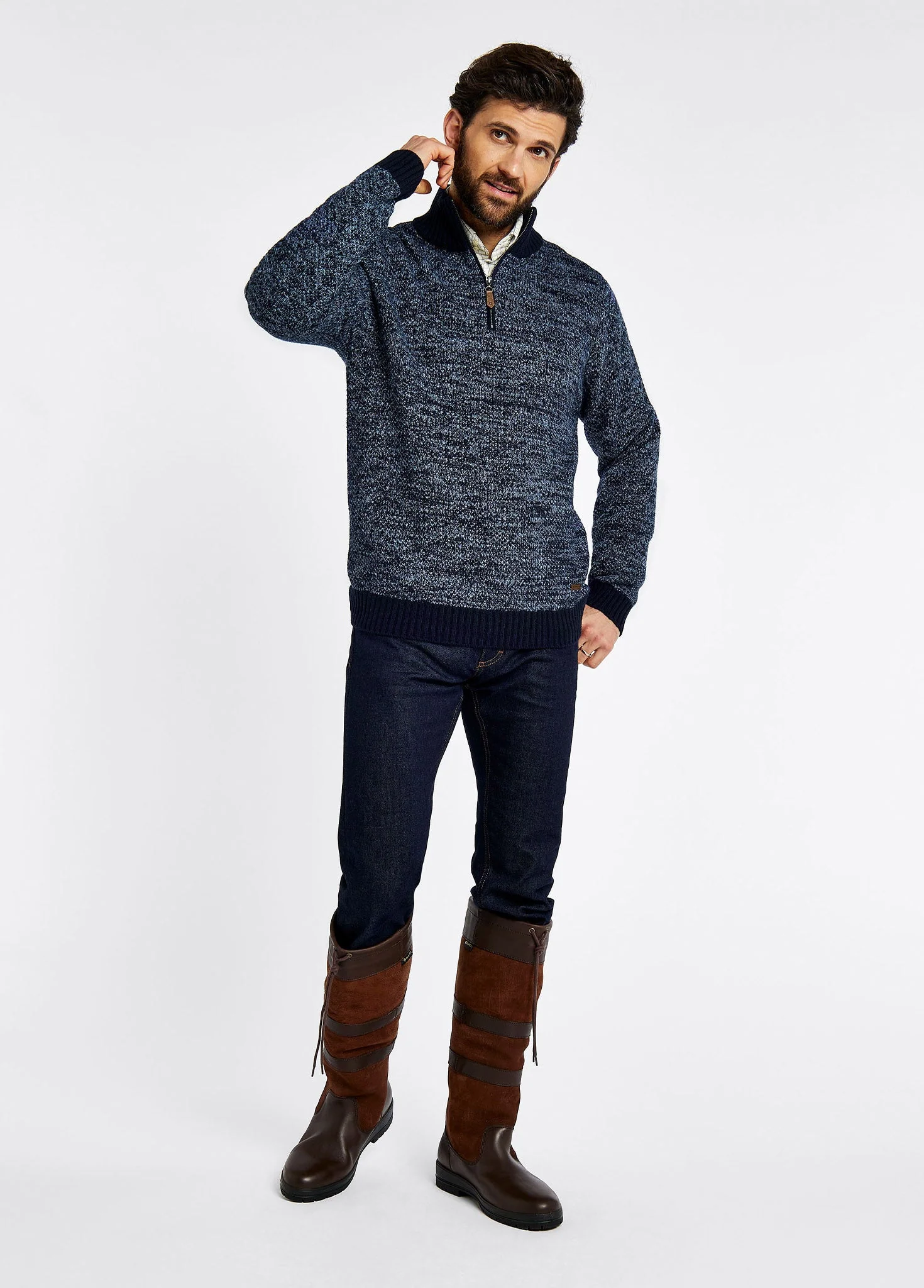 Killimor Men's Sweater - Navy