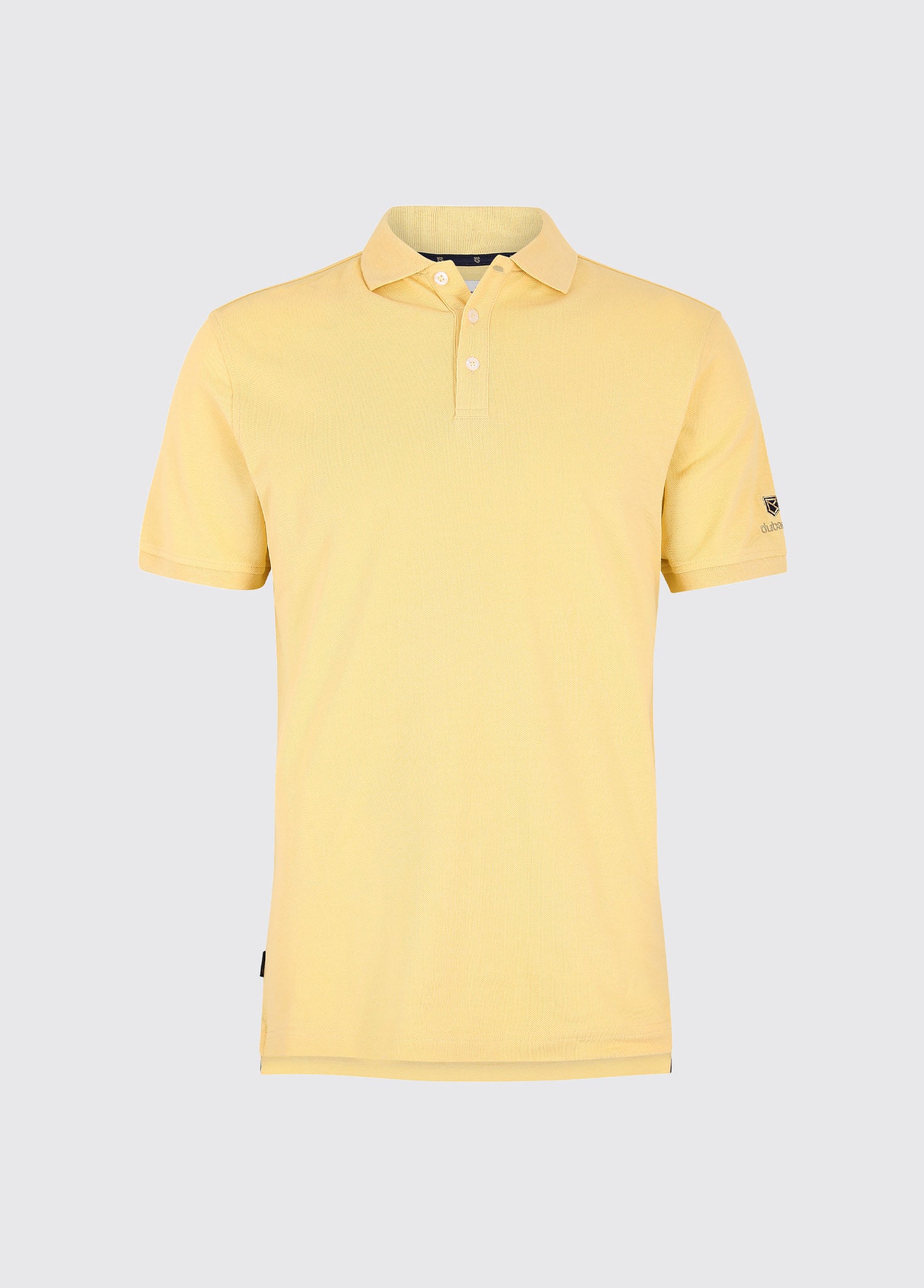 Jennings Men's cotton pique polo- Primrose