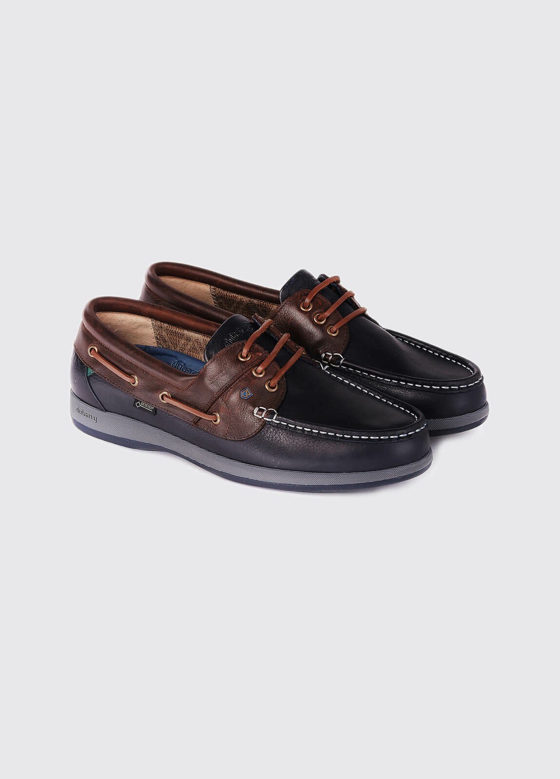 Dubarry Mariner Moccasin Men's Boat Shoes Navy / Brown