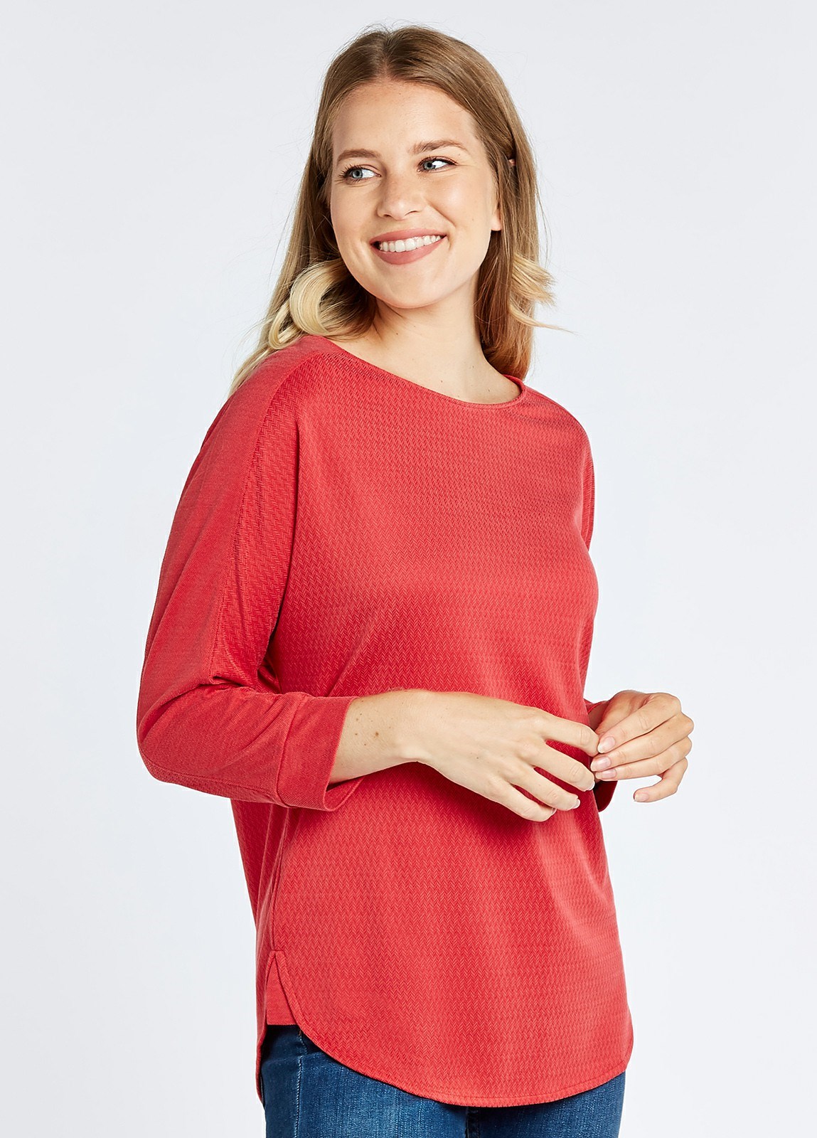Dubarry Templehouse Tunic Tops Women's Shirts Red