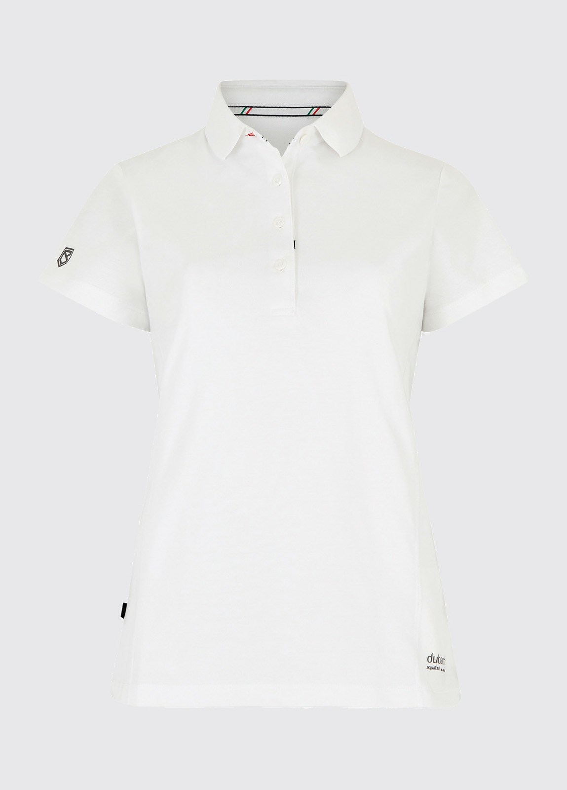 Dubarry Martinique Short-sleeved Polo Women's Shirts White