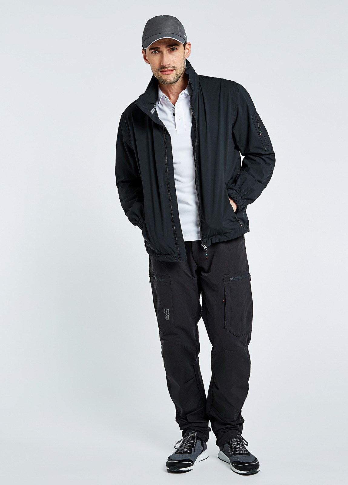 Dubarry Croatia Fleece-lined Crew Men's Jackets Deep Grey