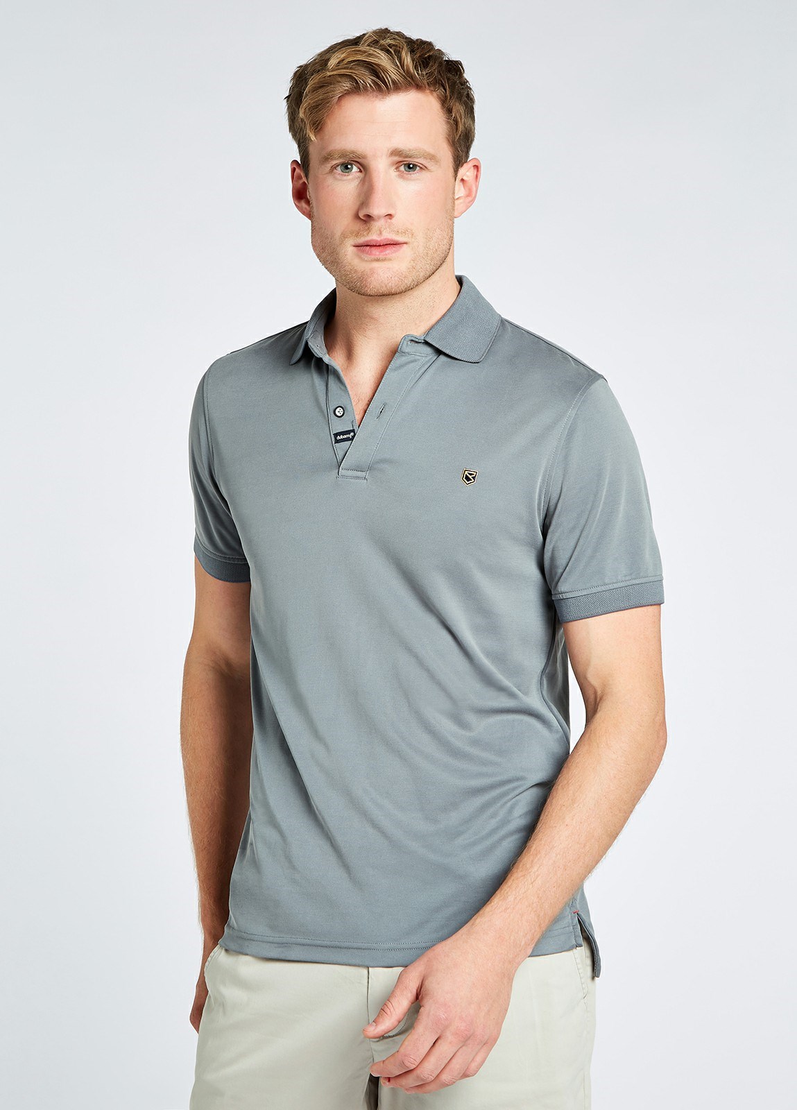 Dubarry Sweeney Men's Polo Shirts Deep Grey