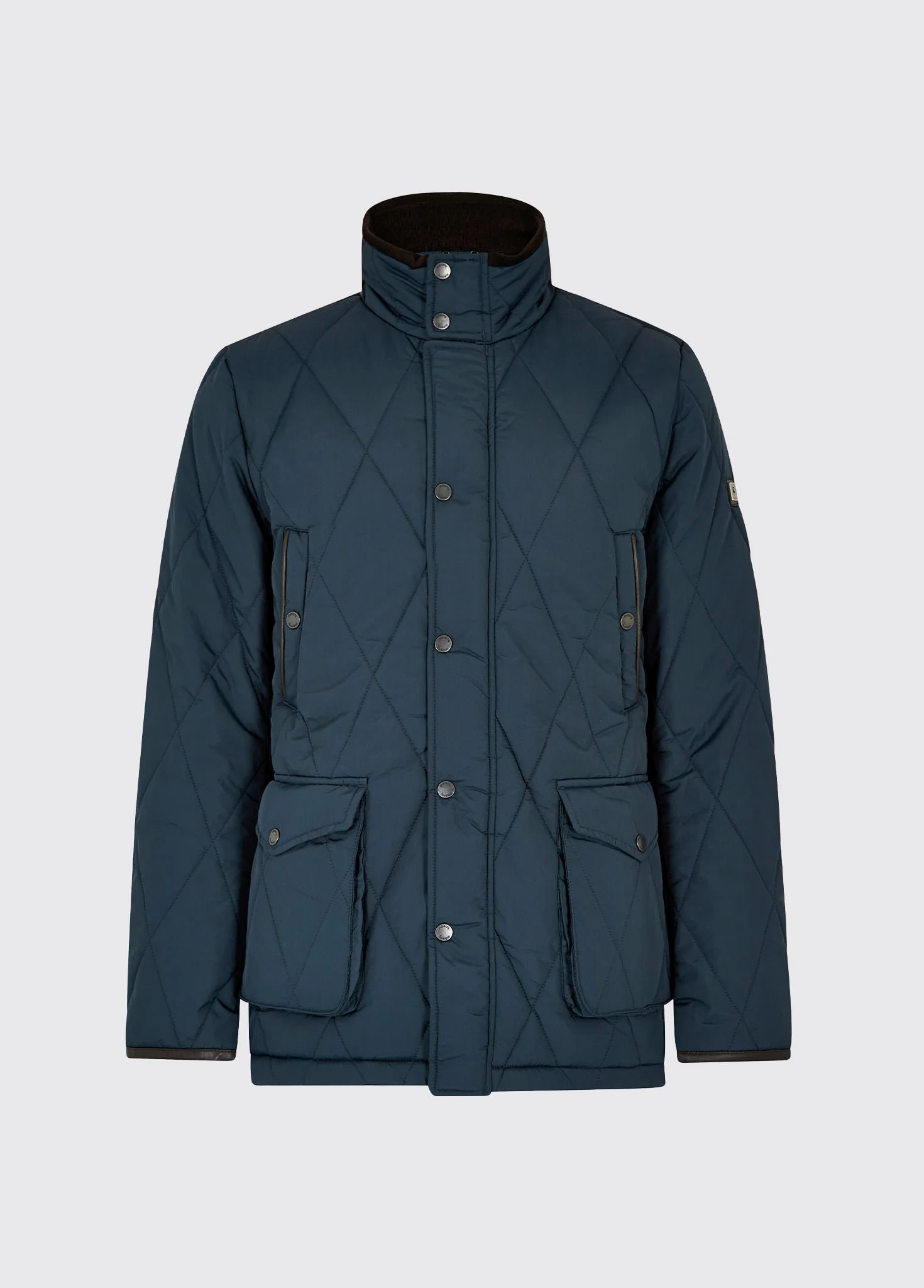 Farmley Men's Quilted Jacket - Navy