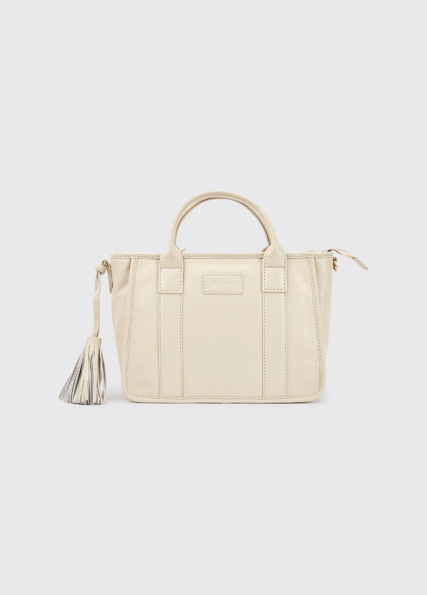 Ramelton Medium size leather handbag - Oyster