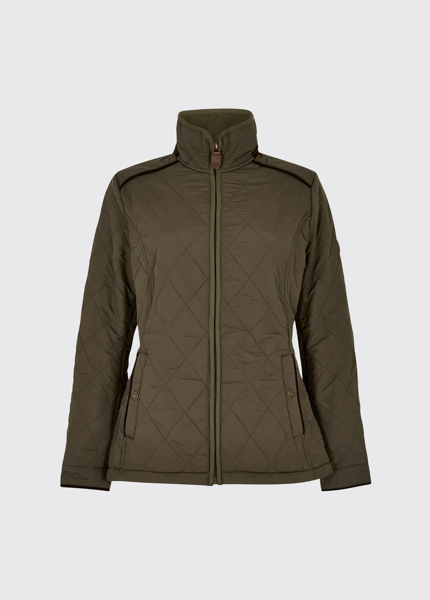 Glenfarne Women's Quilted Jacket - Olive