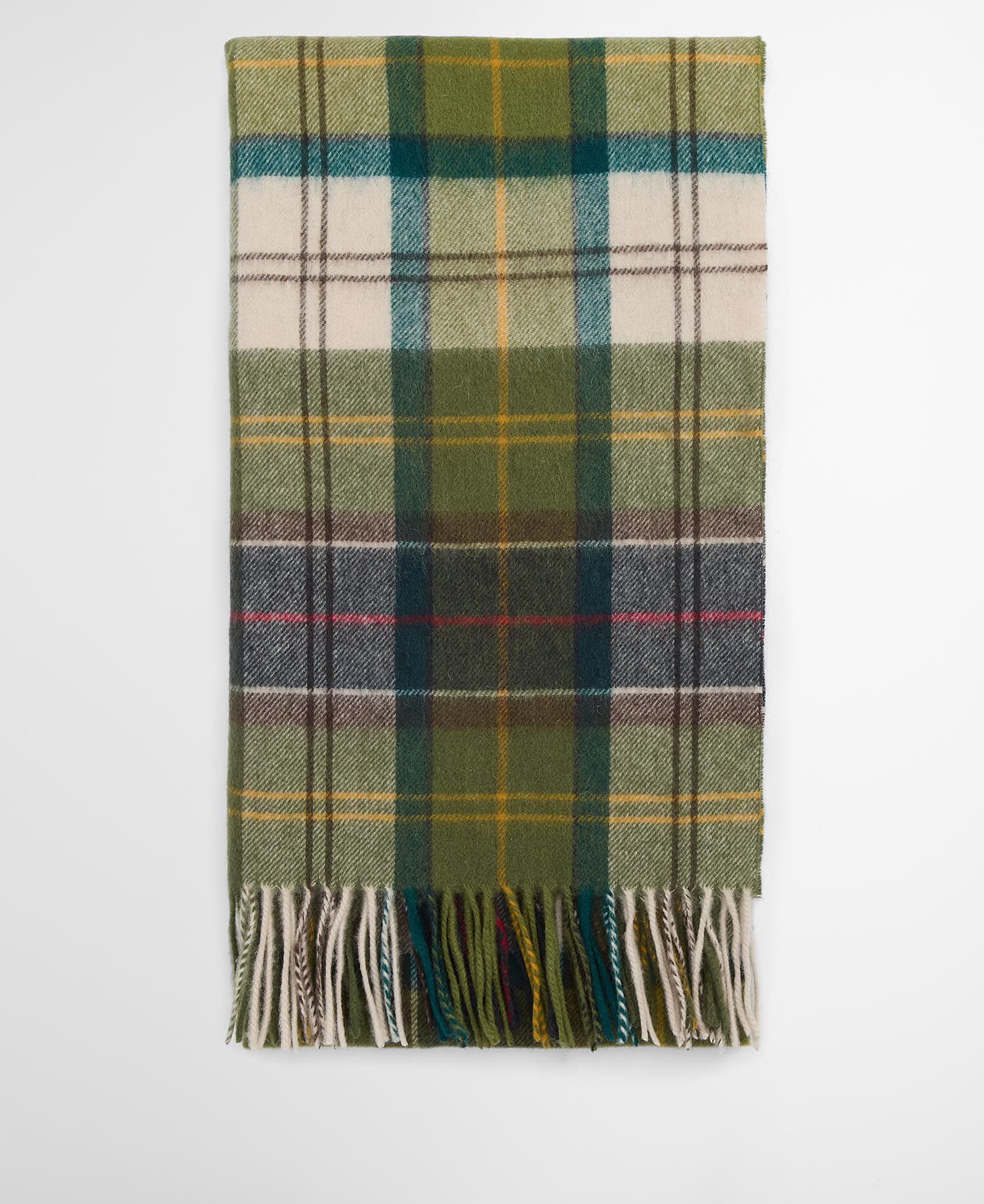 Serena Tartan Lambswool Scarf