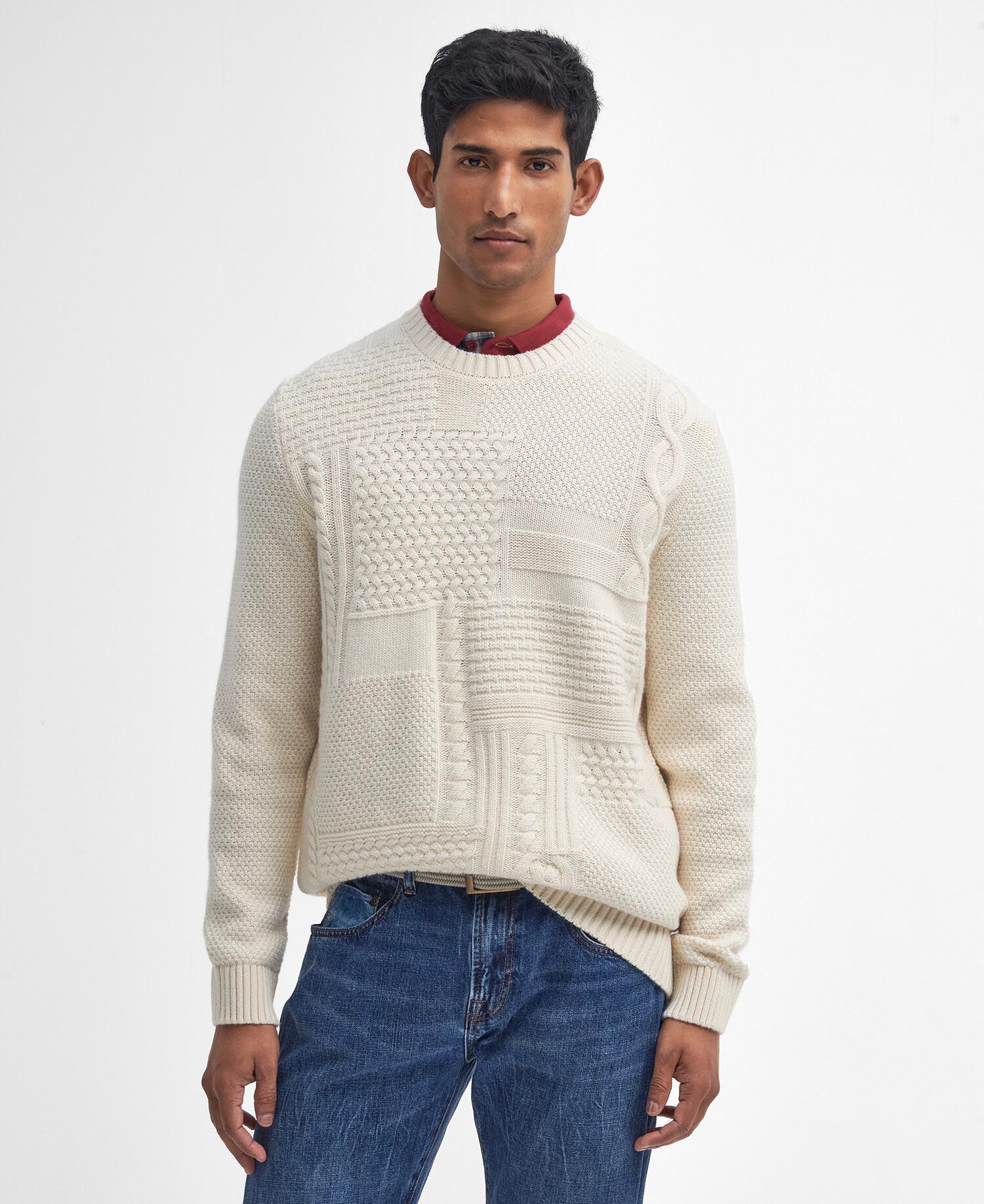 Casey Cable-Knit Crew Neck Jumper