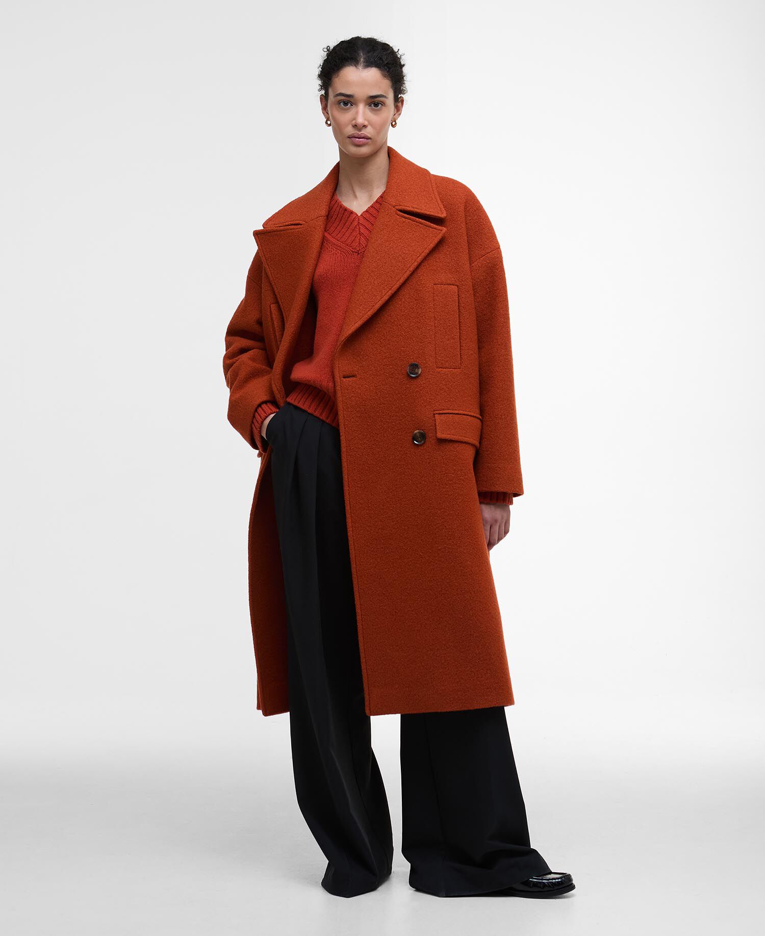 Blyth Double Breasted Wool Coat