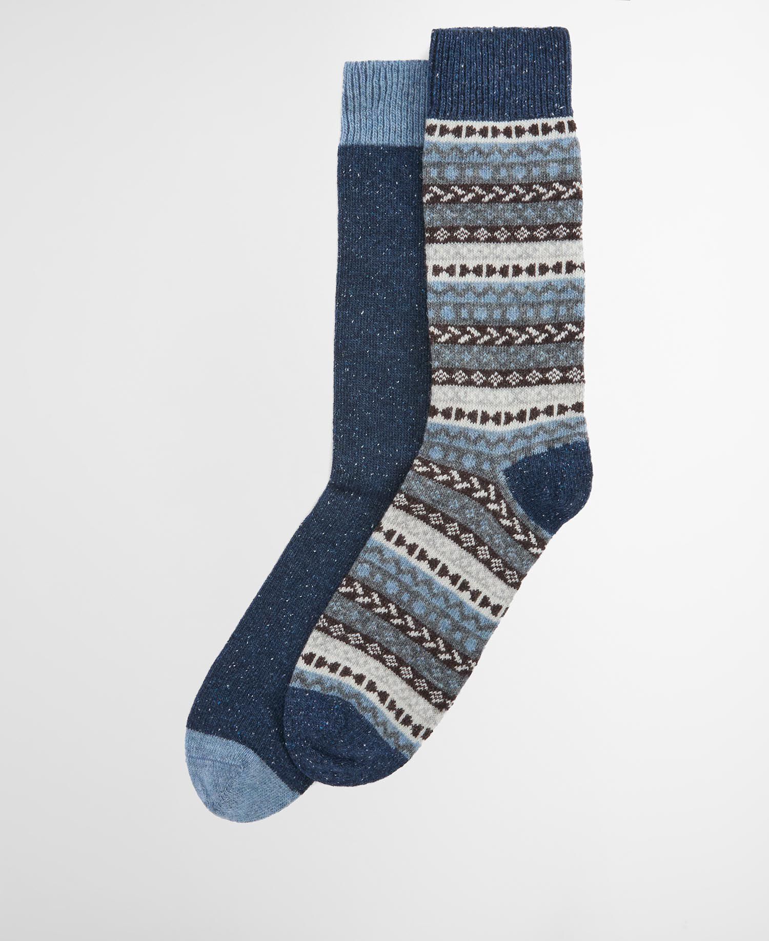 Fairisle Socks (Set of 2)