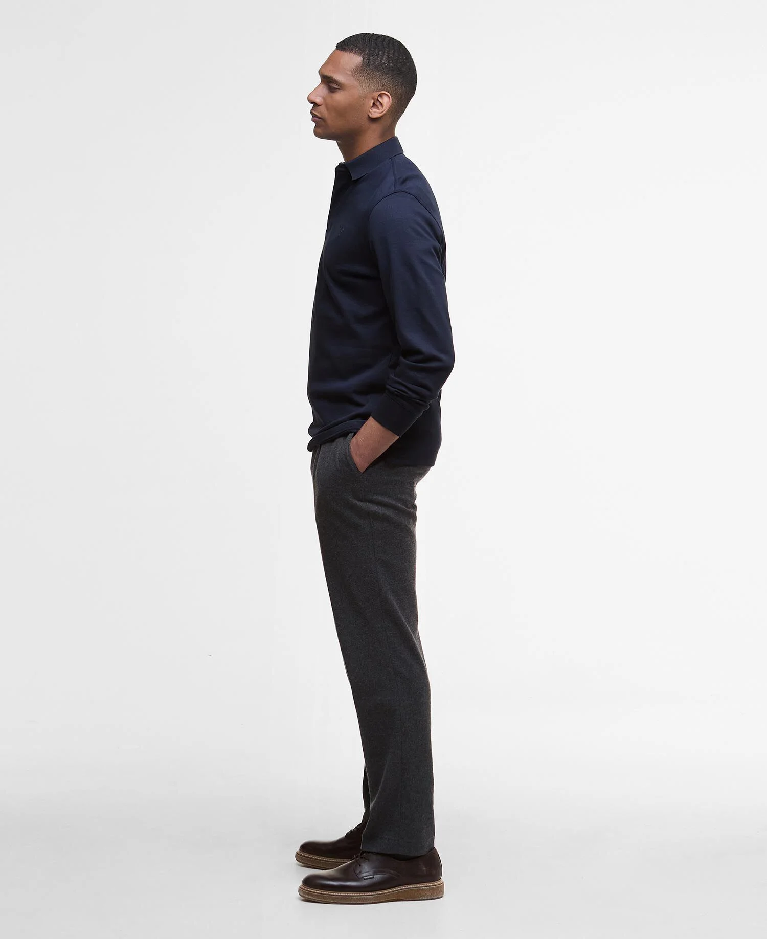 Waketown Tailored Long-Sleeved Polo Shirt
