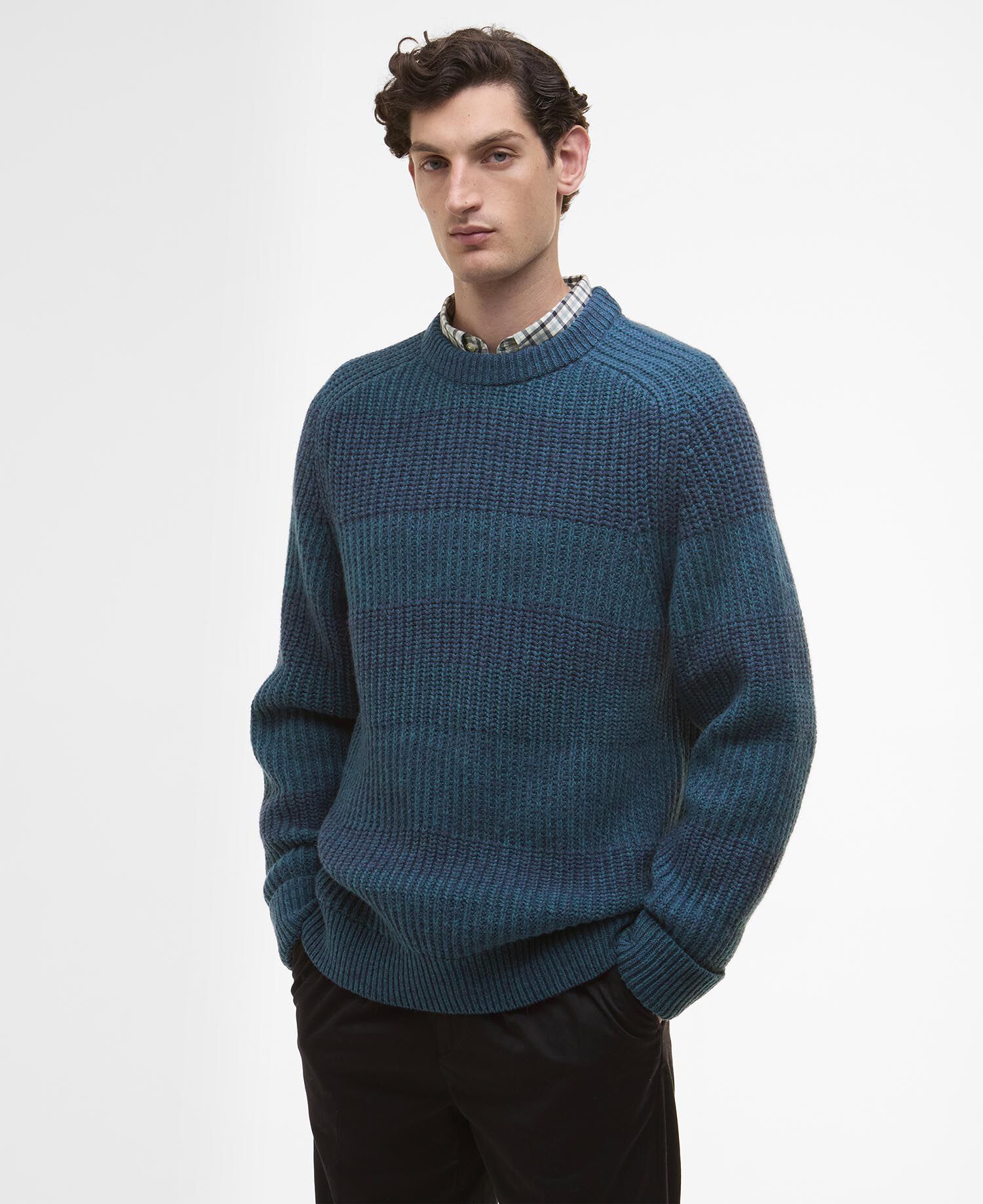 Paul Smith loves Barbour Saddle Crew Neck Jumper
