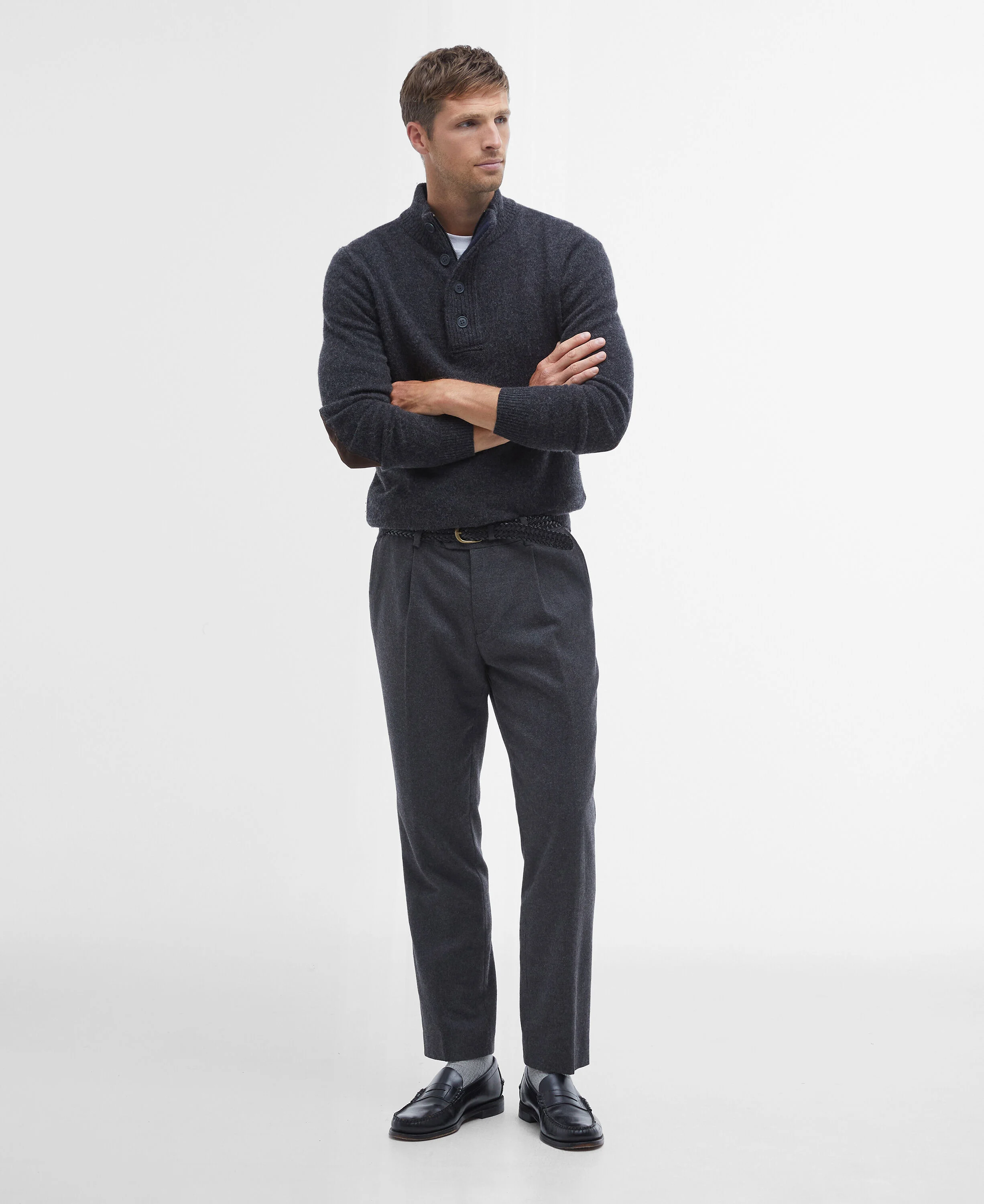 Essential Elbow Patch Jumper