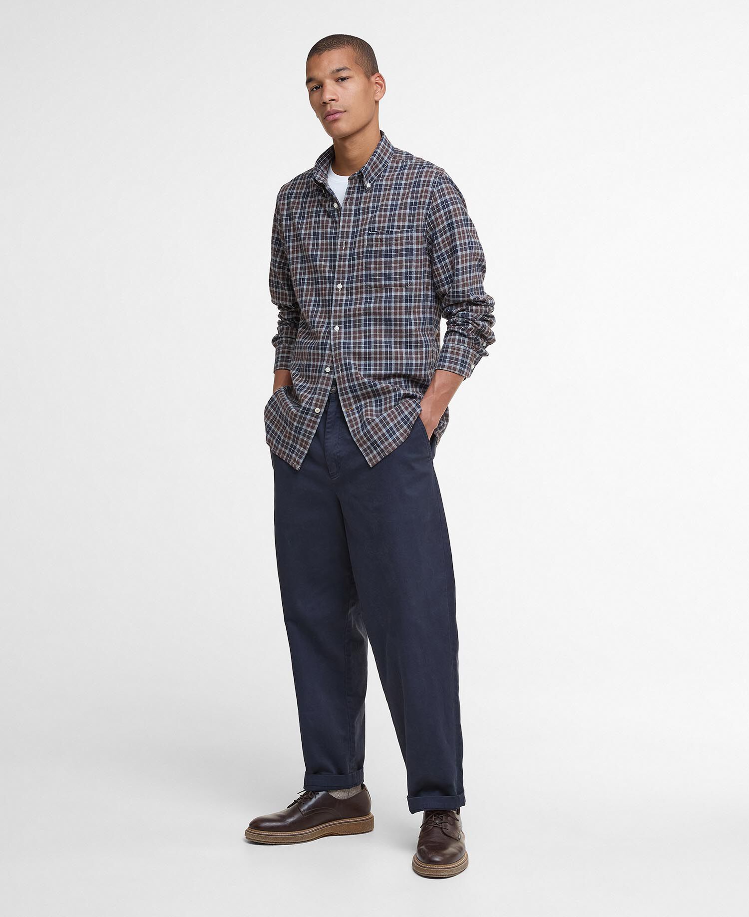 Lanark Tailored Long-Sleeved Shirt