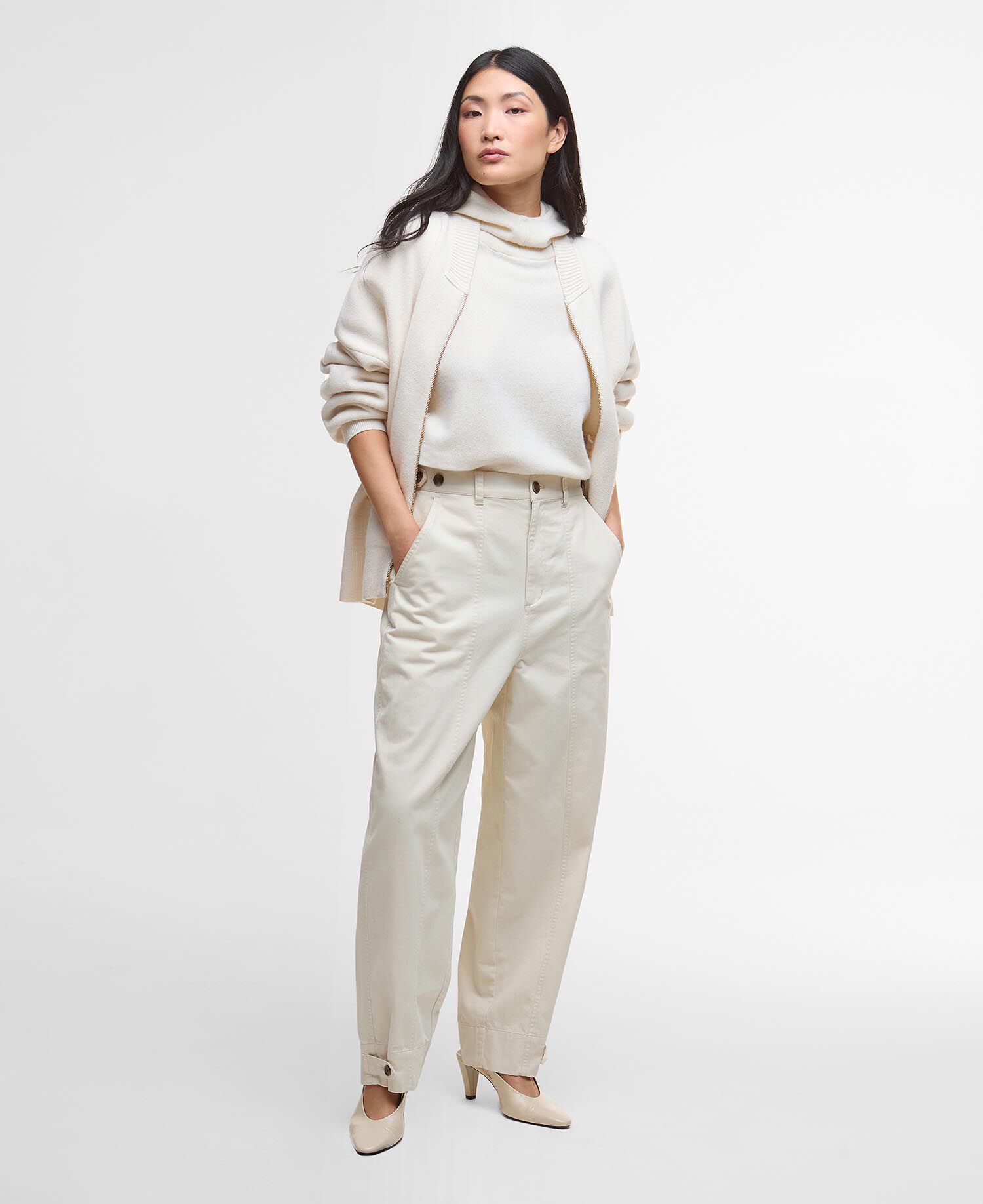 Milda Knitted Bomber Jacket