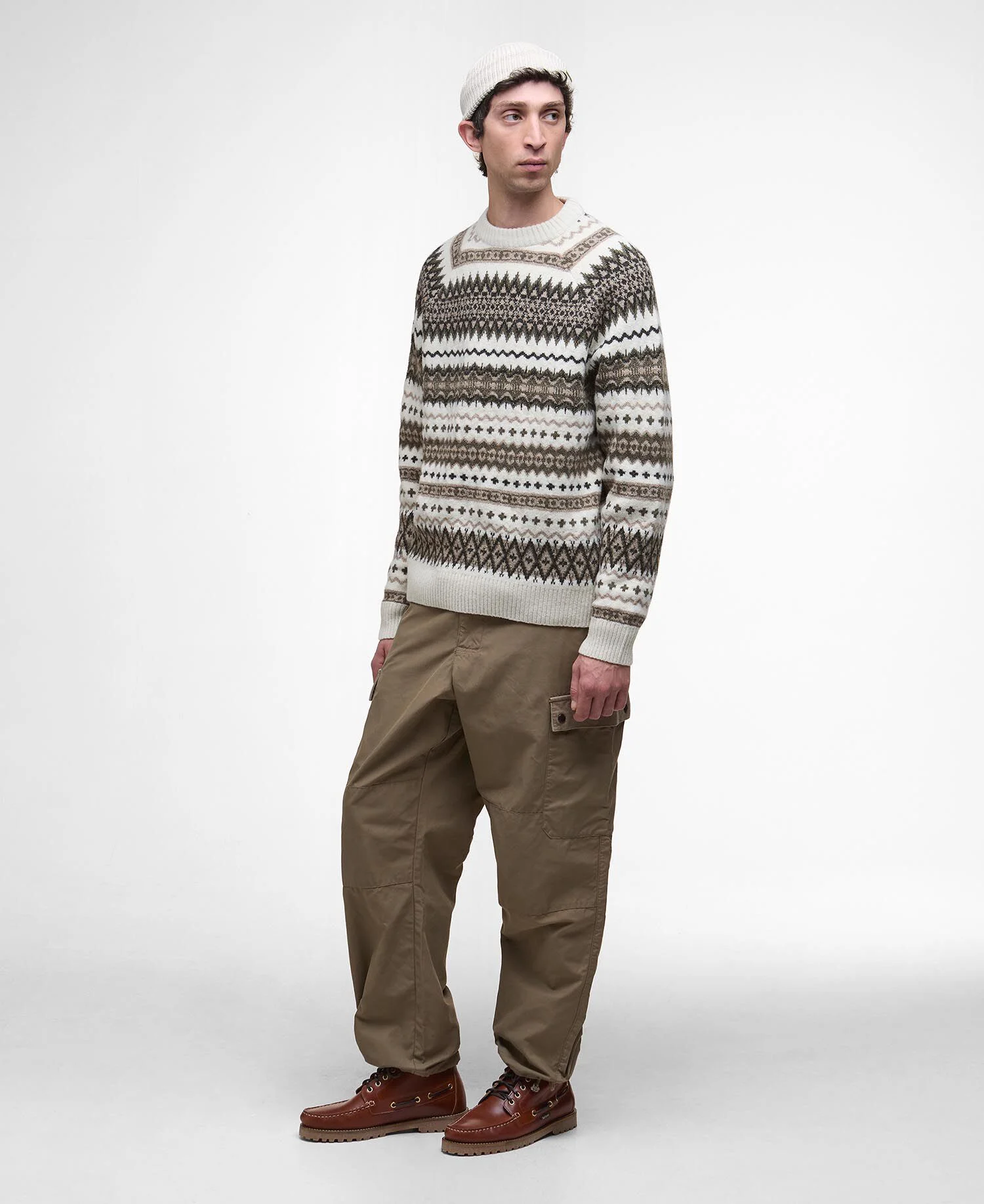 Hase Fair Isle Crew Neck Jumper