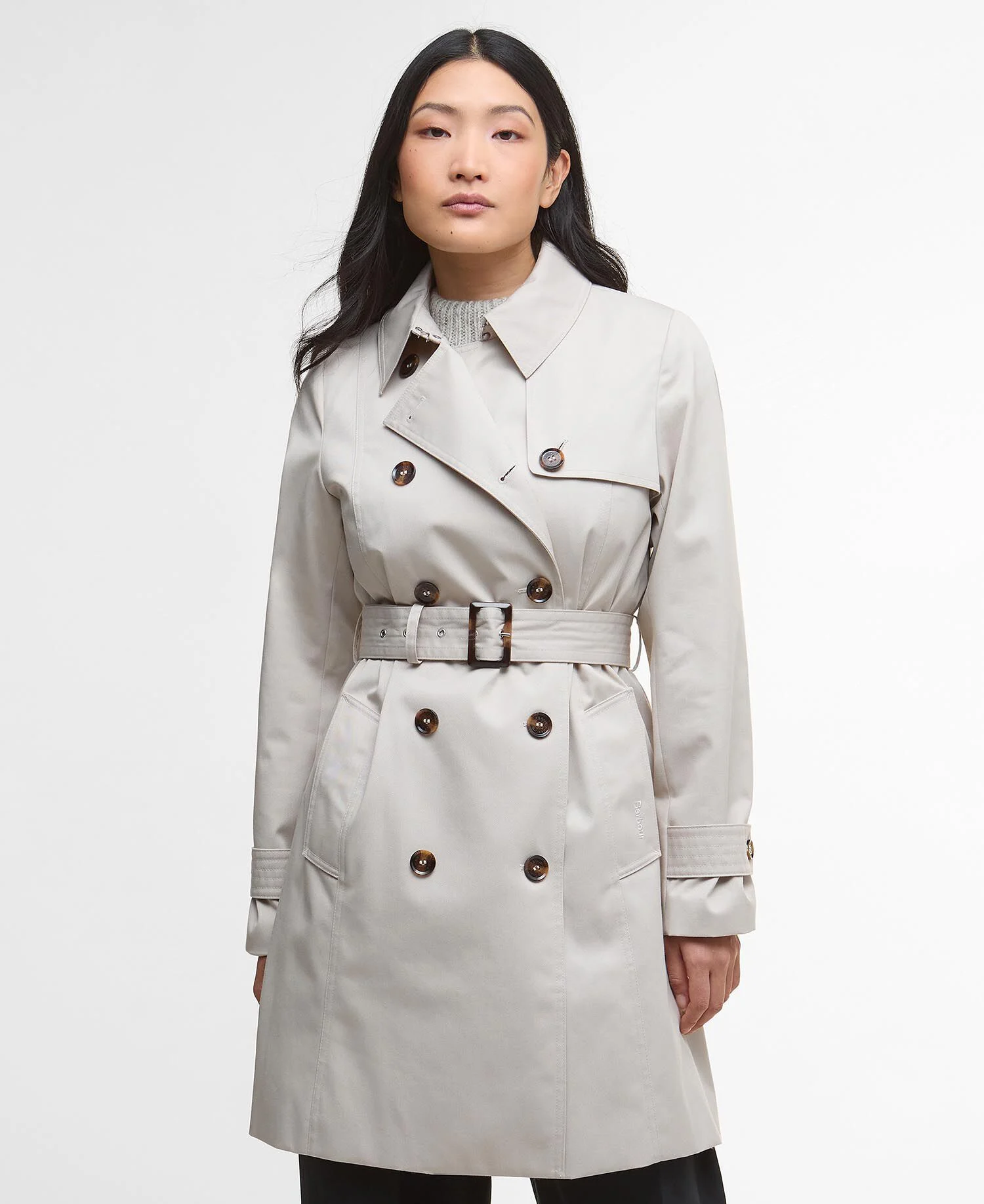 Short Greta Showerproof Trench Coat