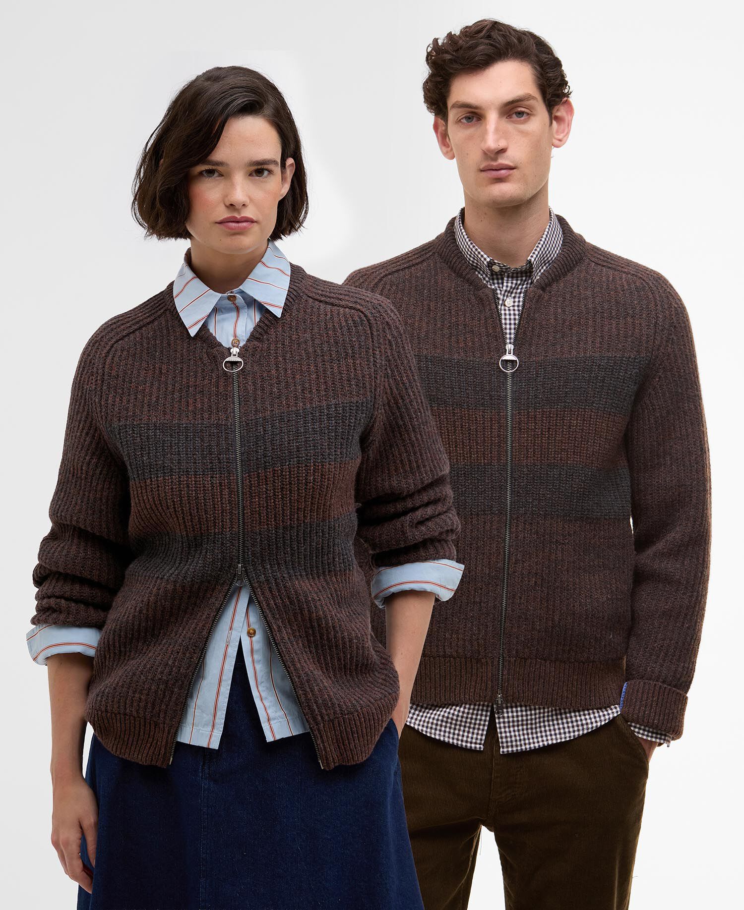 Paul Smith loves Barbour Knitted Bomber Jacket