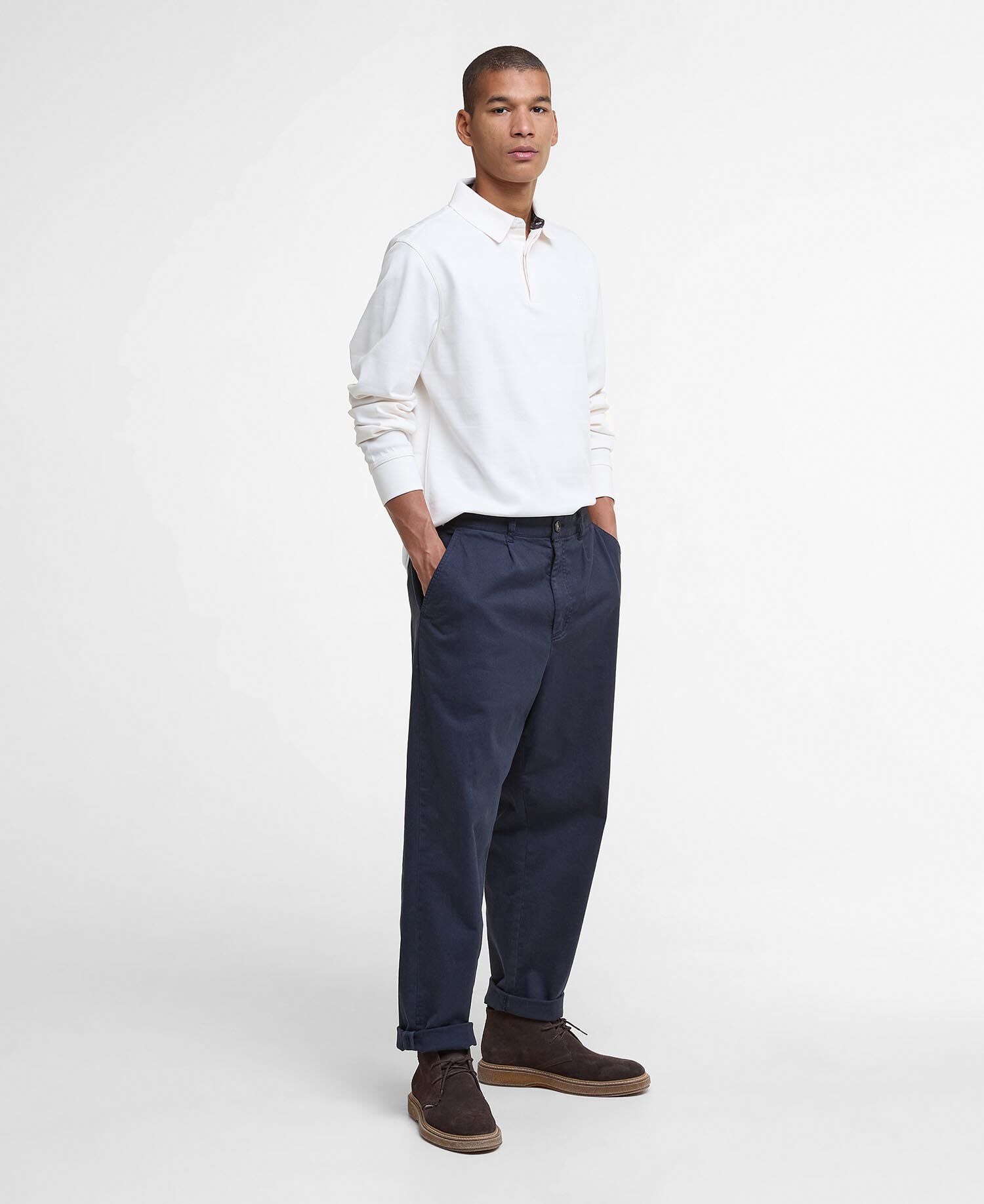 Waketown Tailored Long-Sleeved Polo Shirt