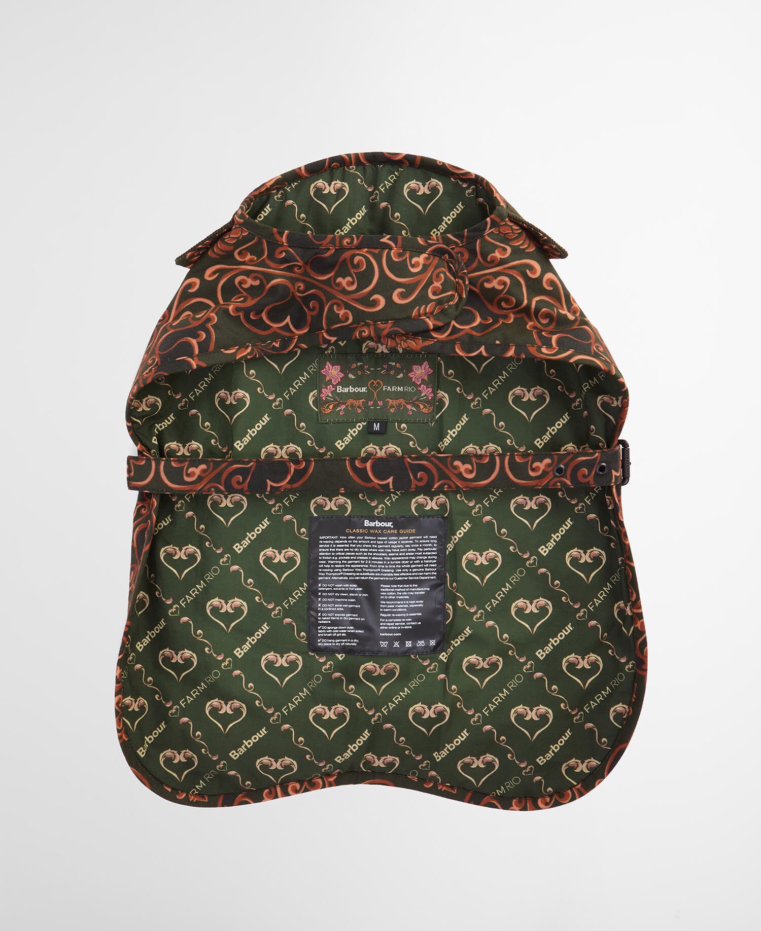 Barbour FARM Rio Pineapple Dog Coat