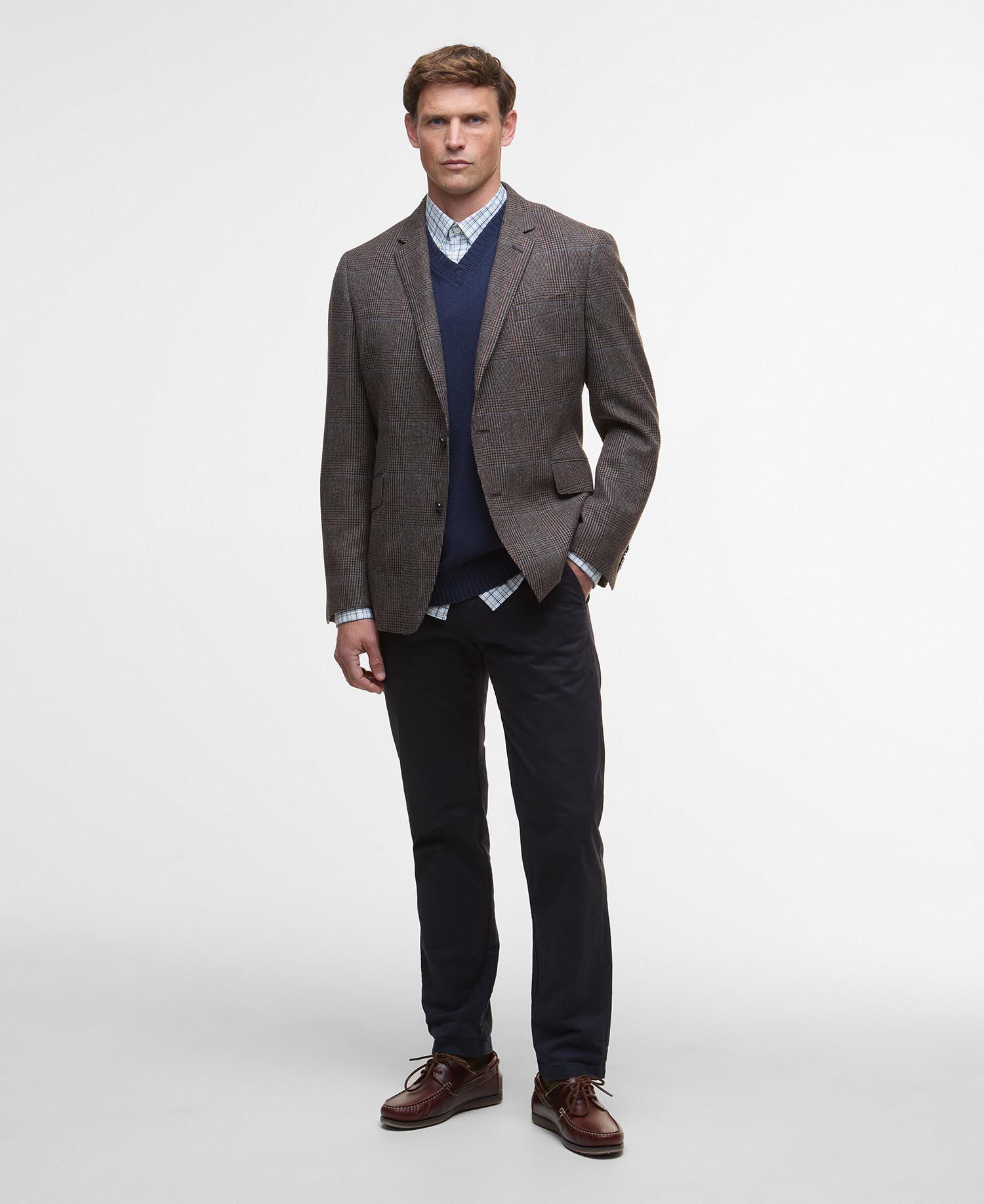 Maxfield Country Check Blazer