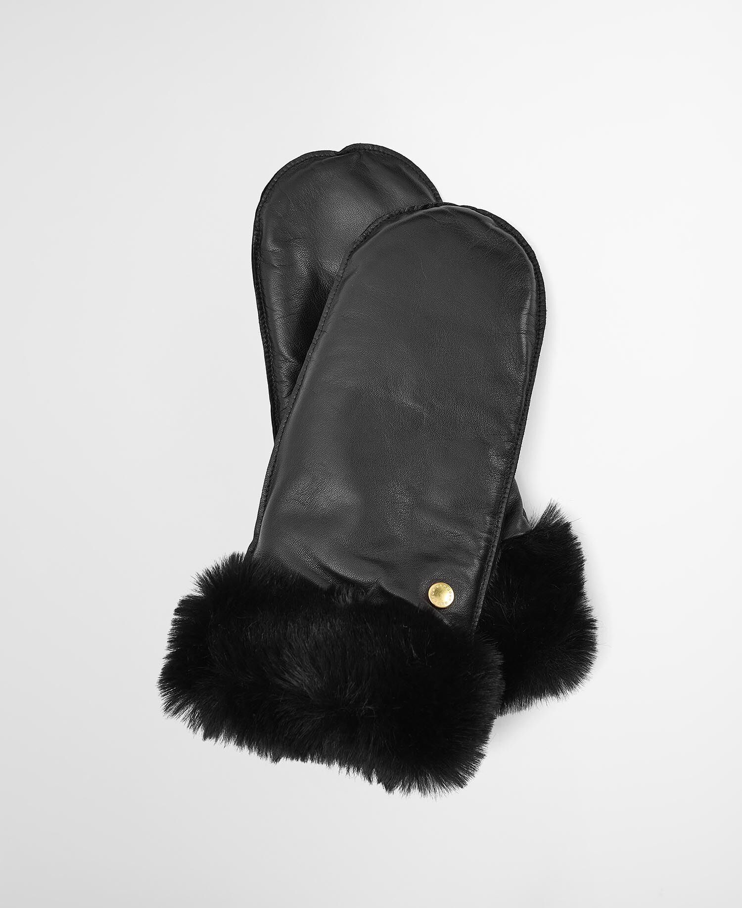 Daniella Leather Mittens