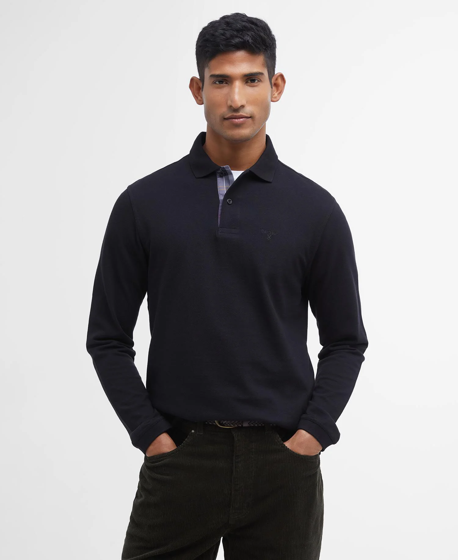 Essential Long-Sleeved Polo Shirt