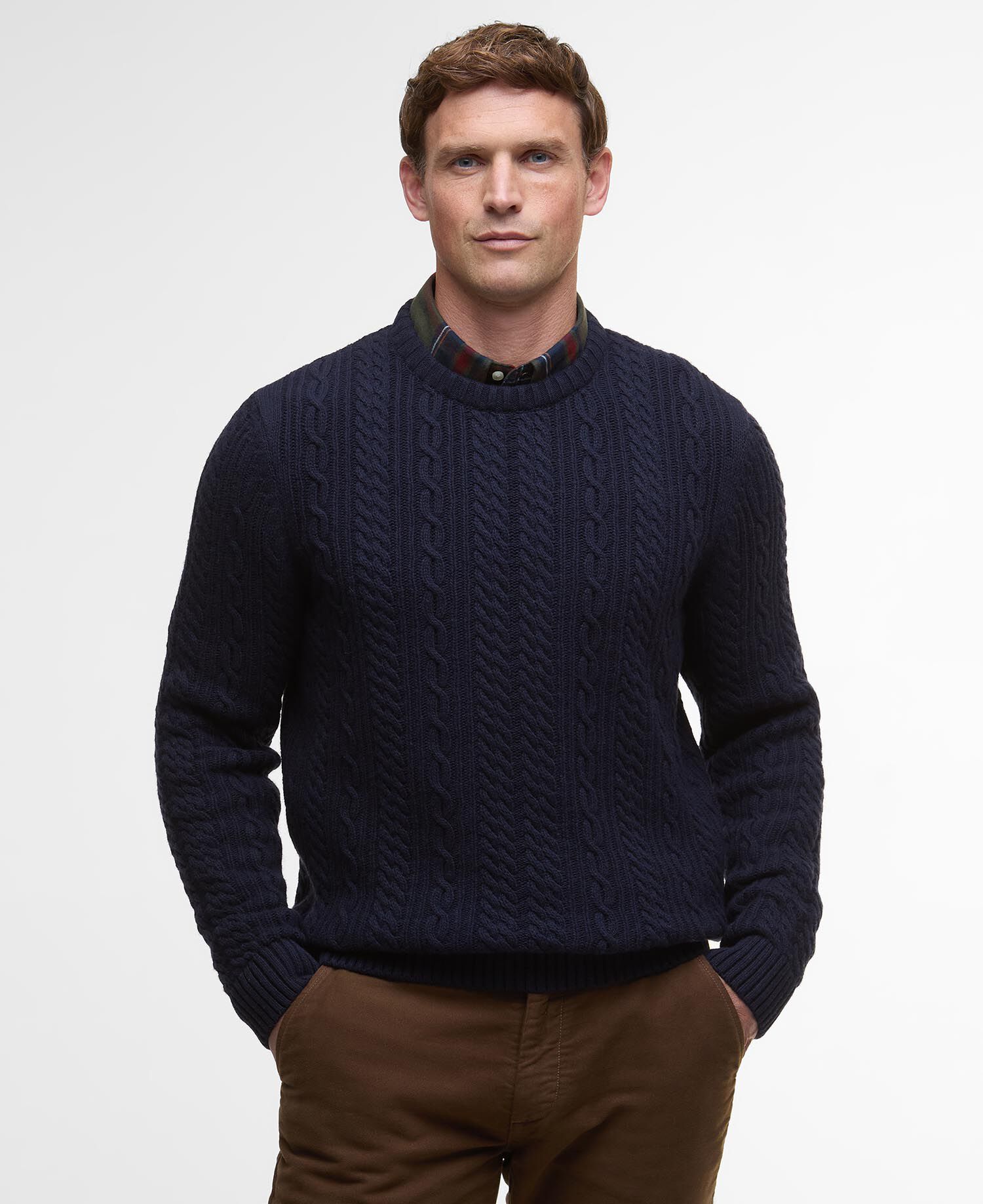 Lowfen Cable-Knit Jumper