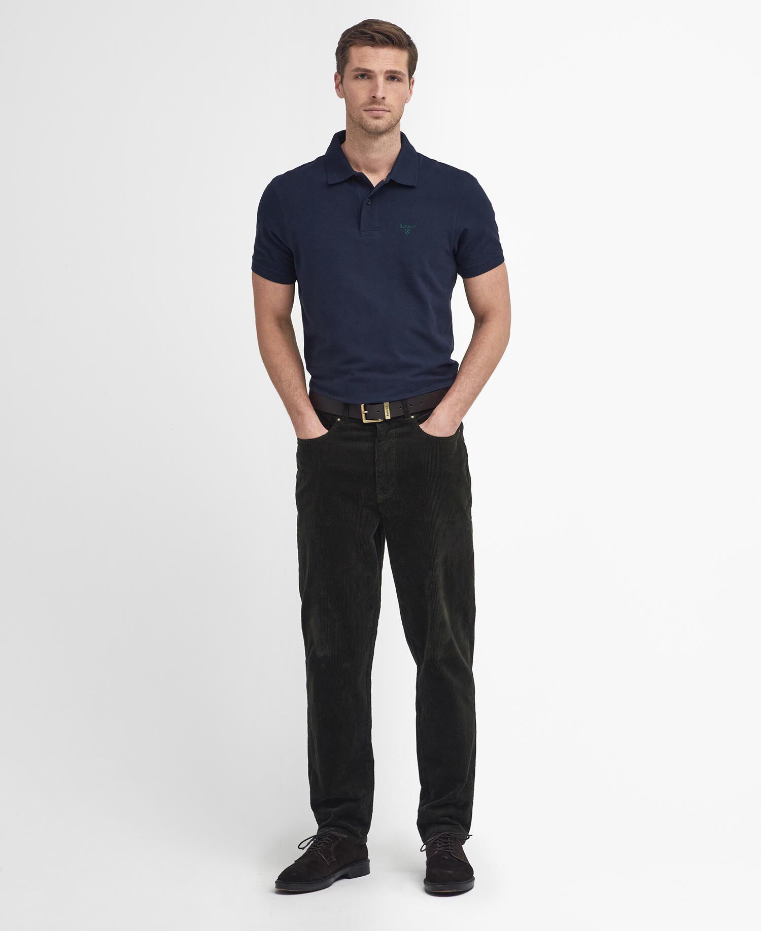 Stretch Cord Regular Trousers
