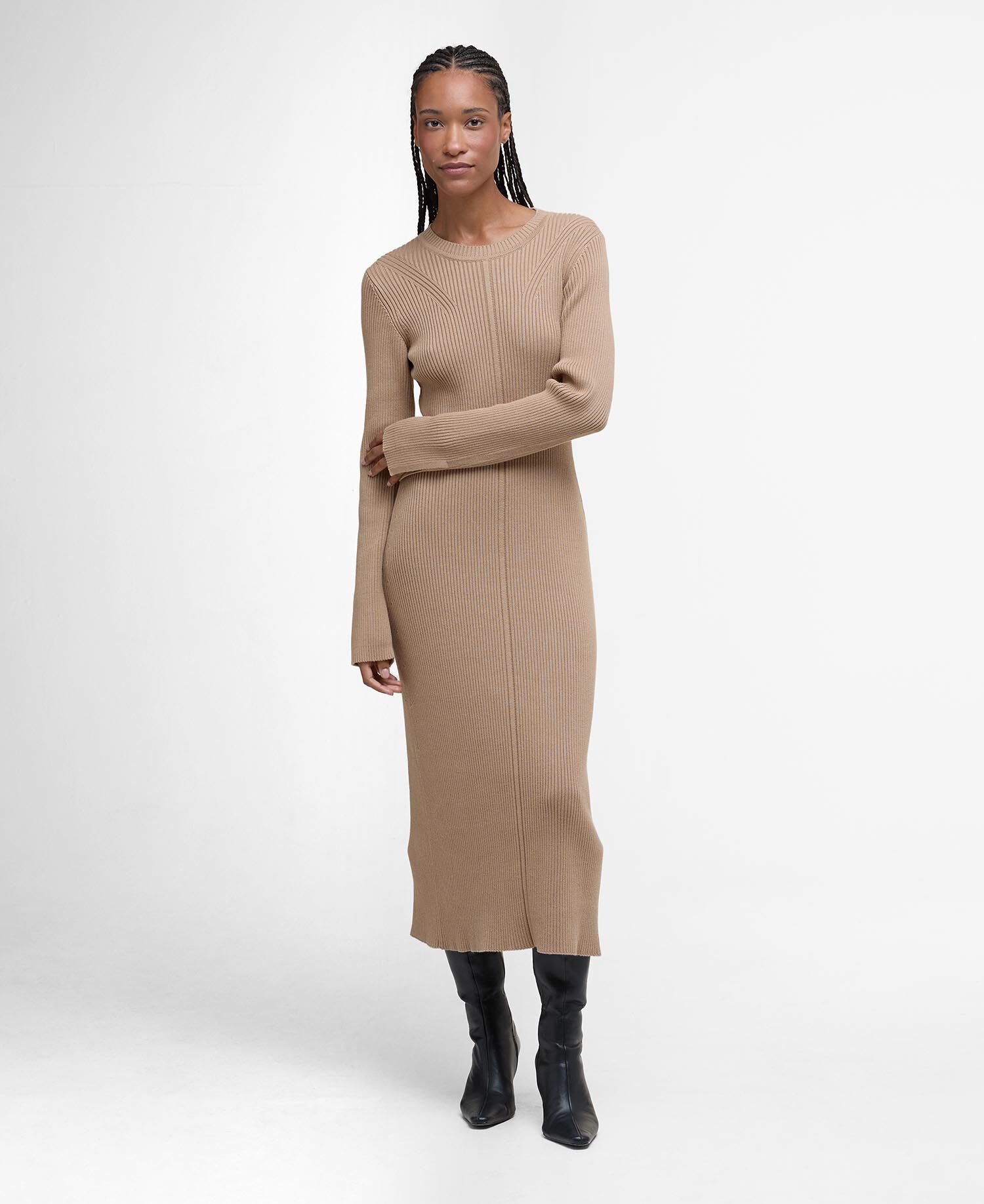 Anastasia Knitted Midi Dress