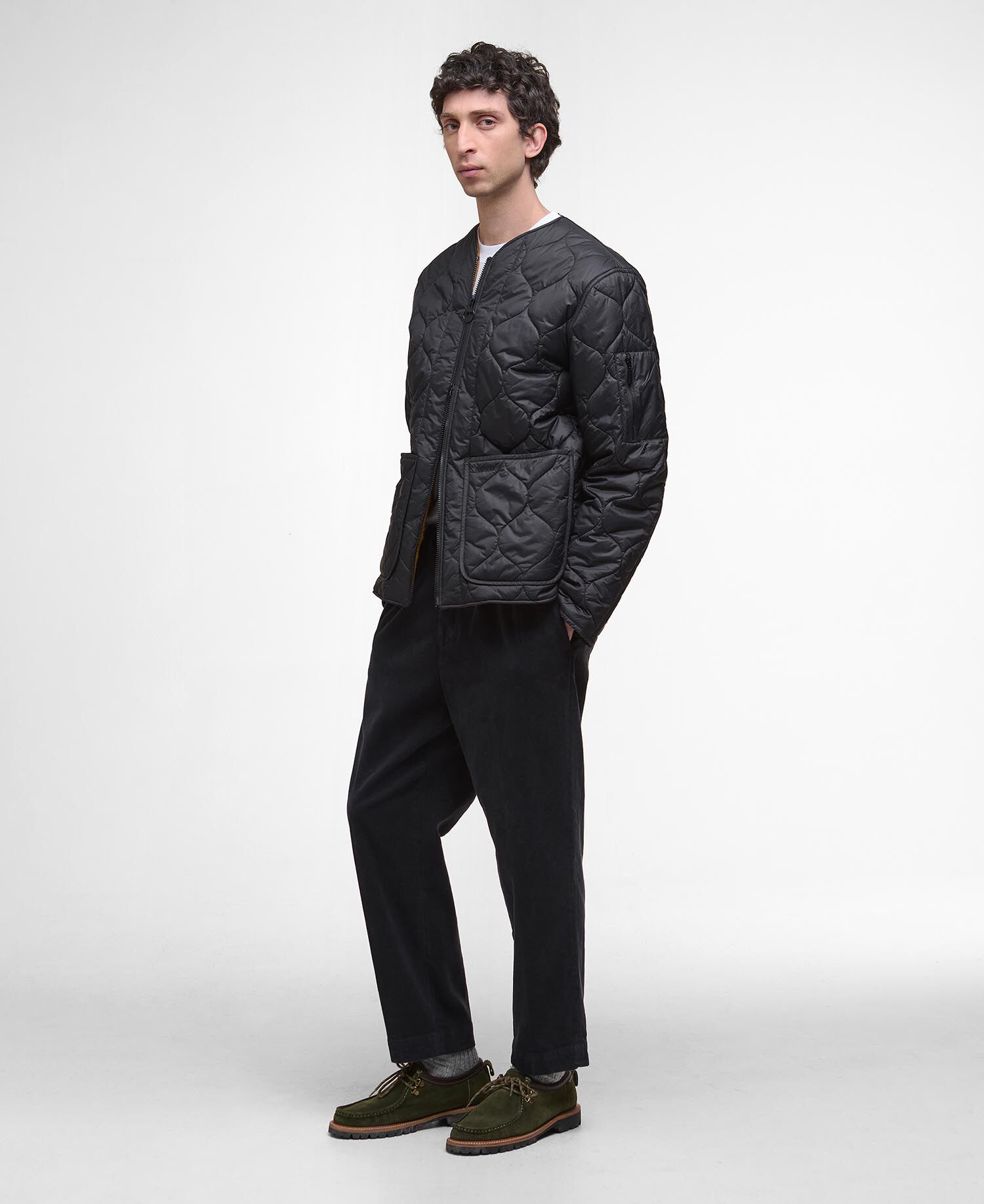 Re-Engineered Utility Liddesdale Quilted Jacket
