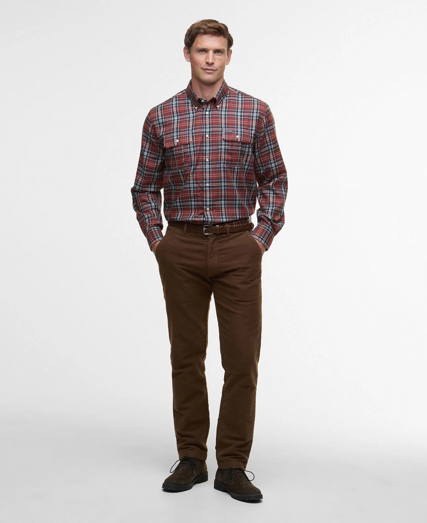 Saldon Thermo-Weave Checked Shirt