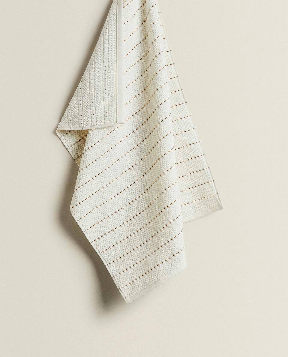 COTTON TERRYCLOTH TEA TOWEL