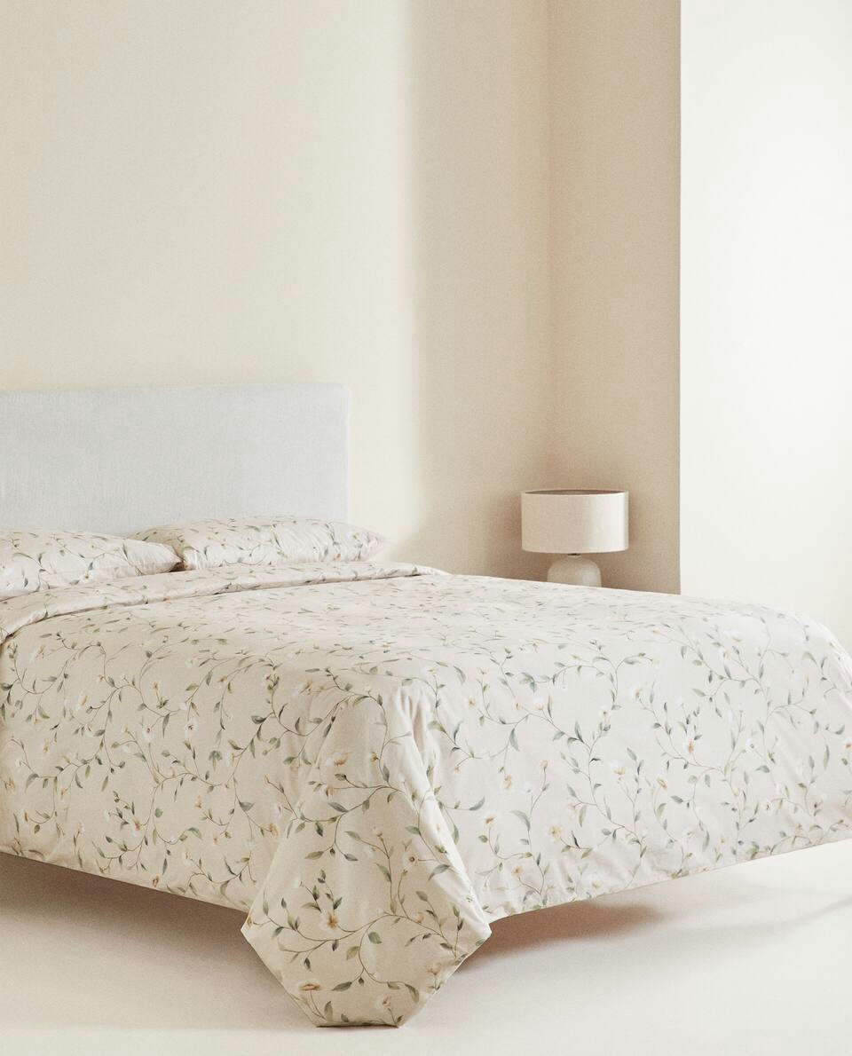 DUVET COVER WITH ROSES