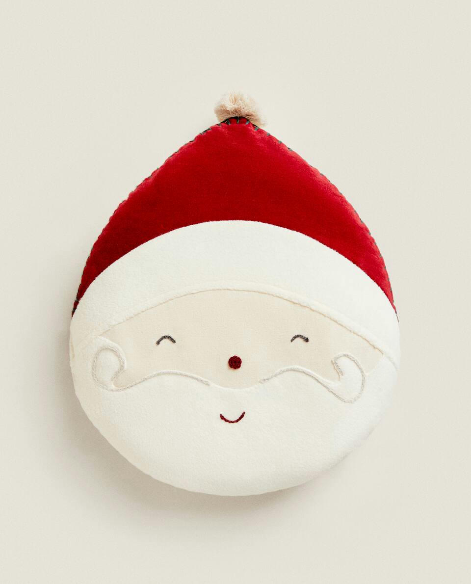 CHILDREN’S FATHER CHRISTMAS CUSHION