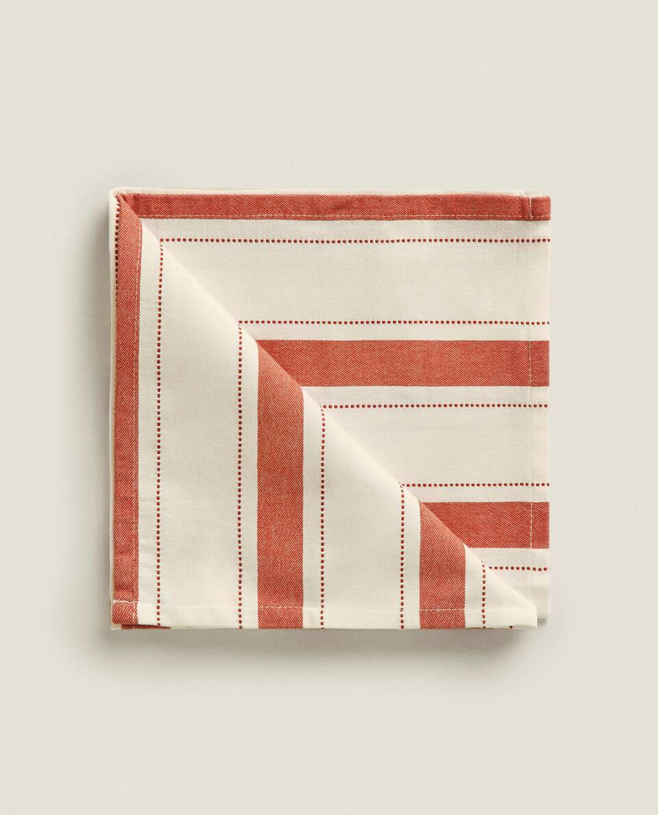 DYED THREAD NAPKIN (PACK OF 2)